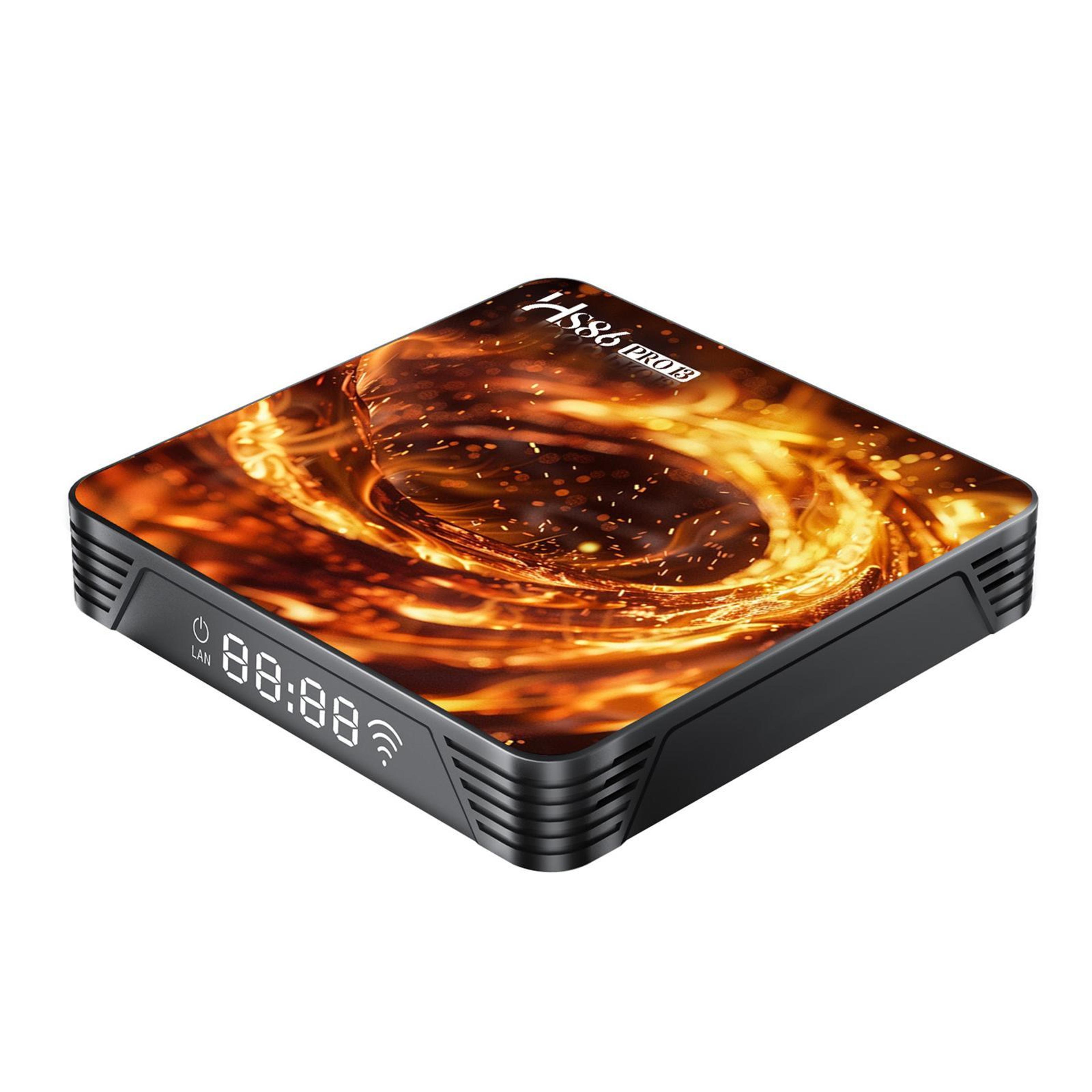 HS86 PRO13 Android 14 TV Box With 4K Streaming WiFi 6 And Bluetooth 54 7
