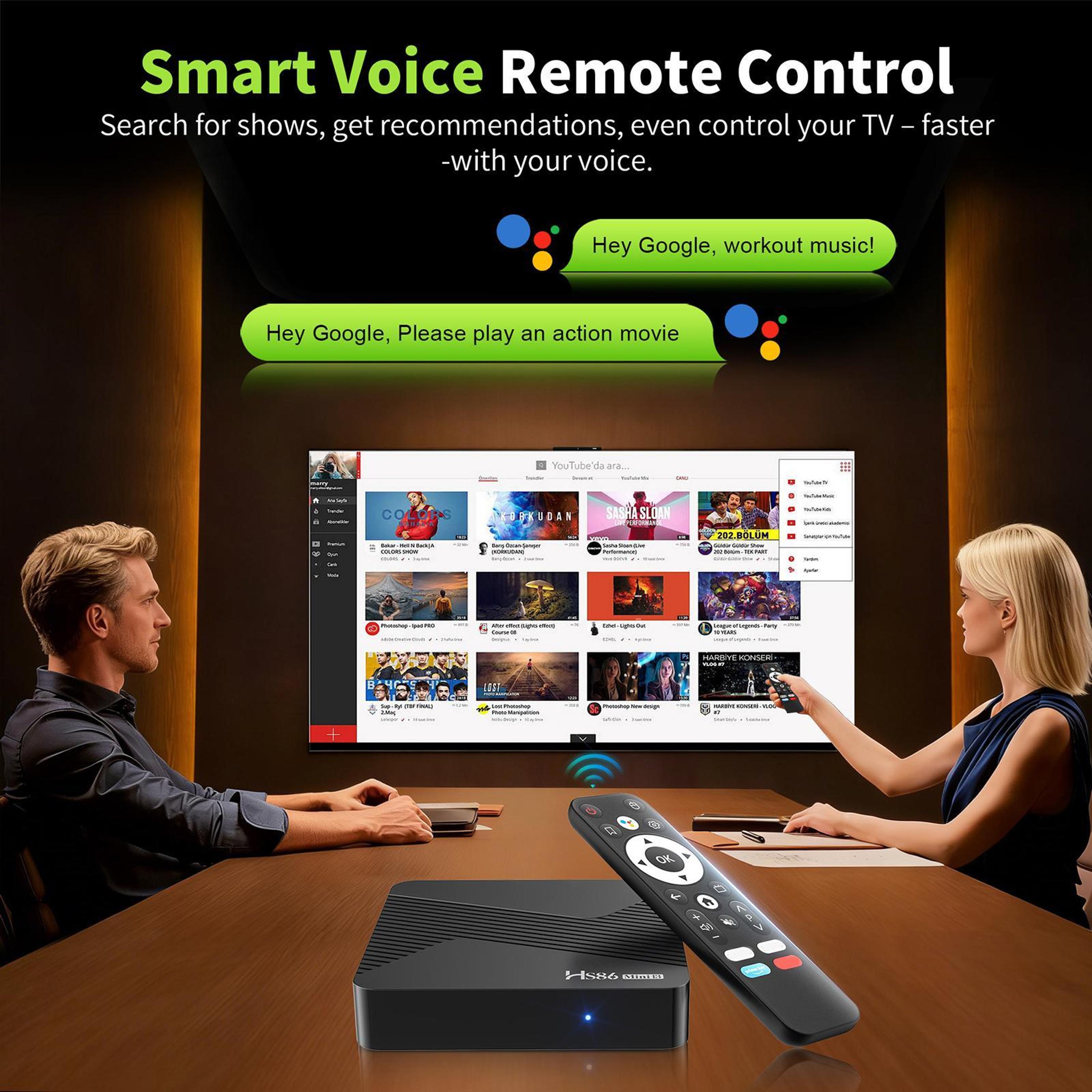 MINI 13 Android 14 TV Box With WiFi 6 Bluetooth 54 And 4K Streaming 5