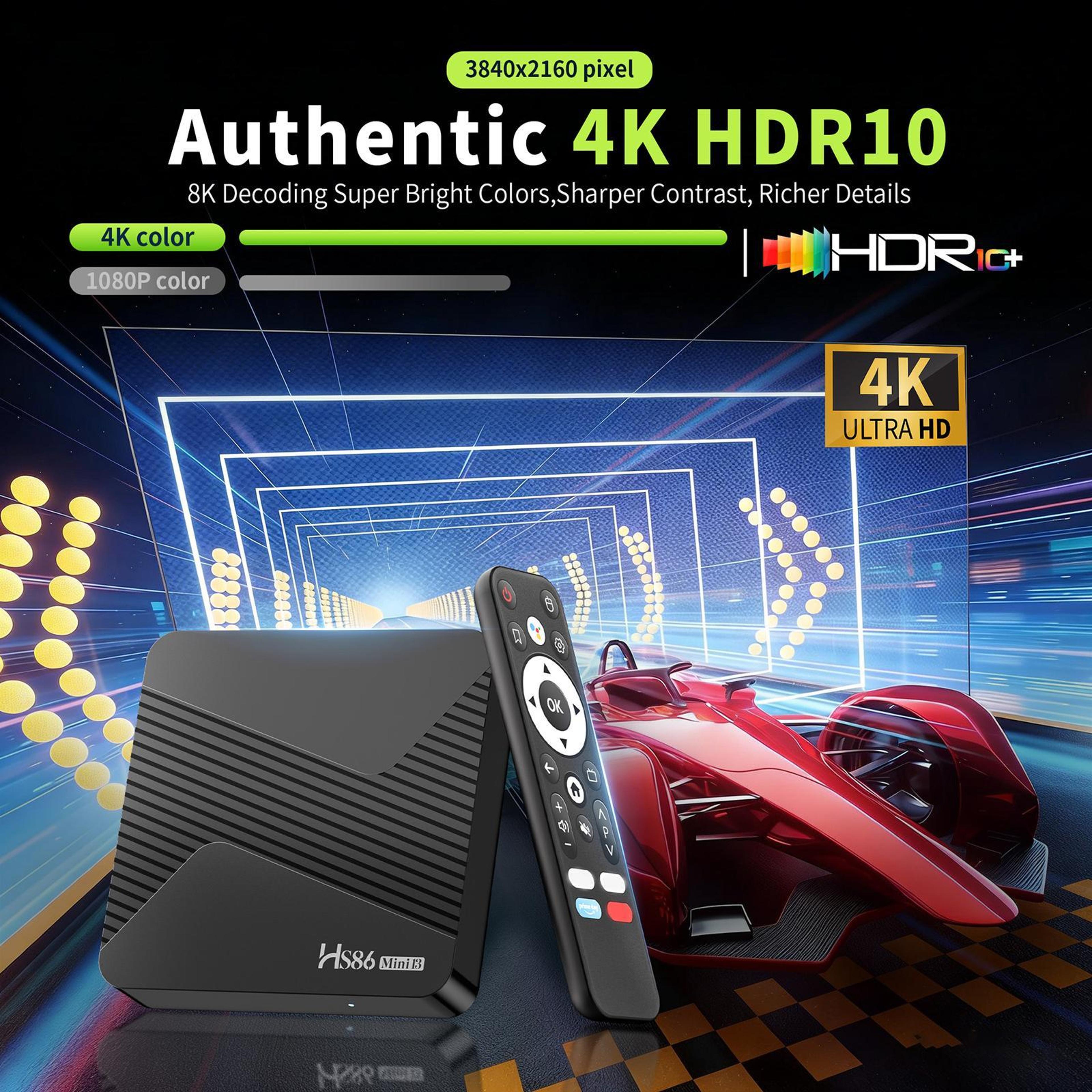 MINI 13 Android 14 TV Box With WiFi 6 Bluetooth 54 And 4K Streaming 7