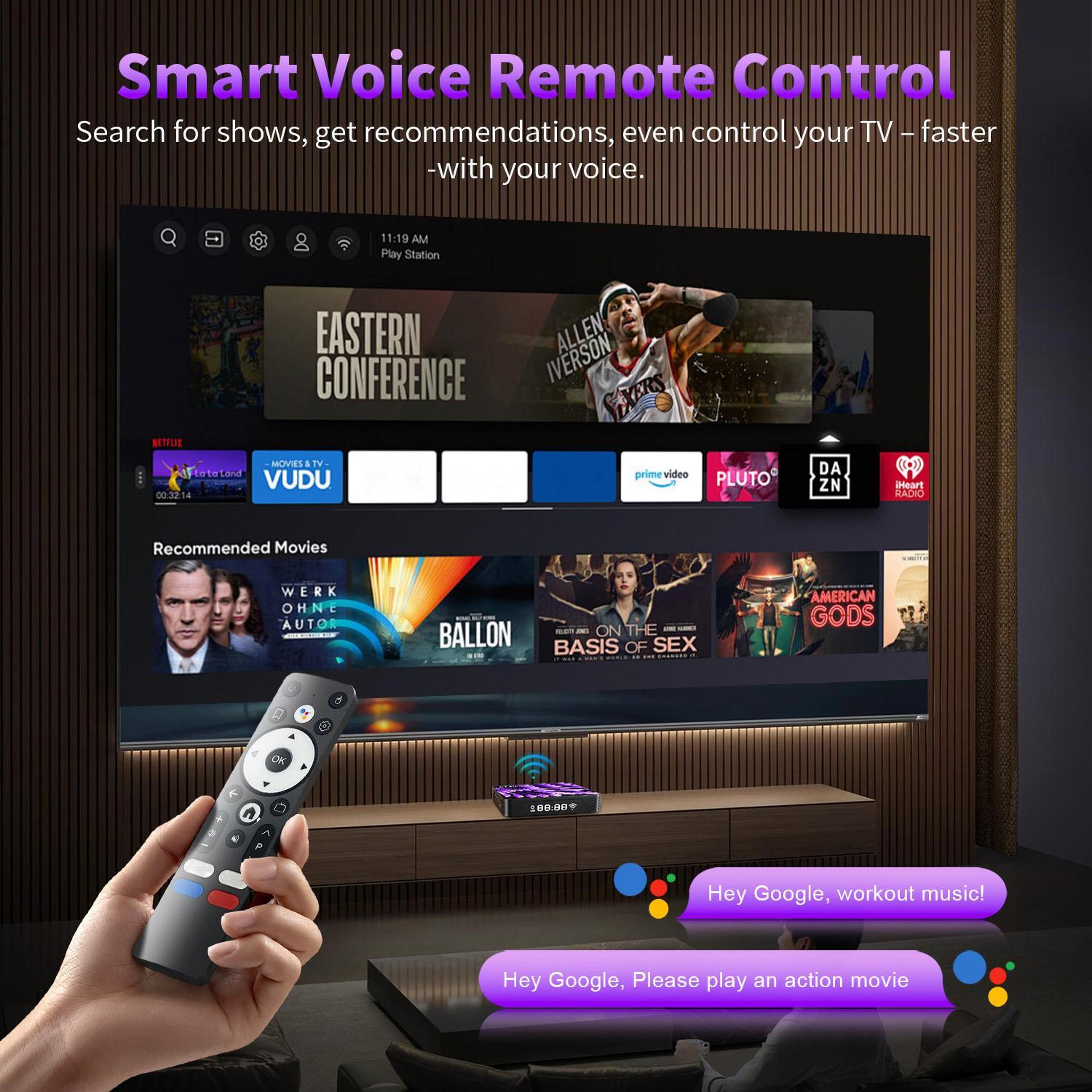 HS86 Pro Android 14 TV Box 2GB 16GB With 4K Streaming And DualBand WiFi 9