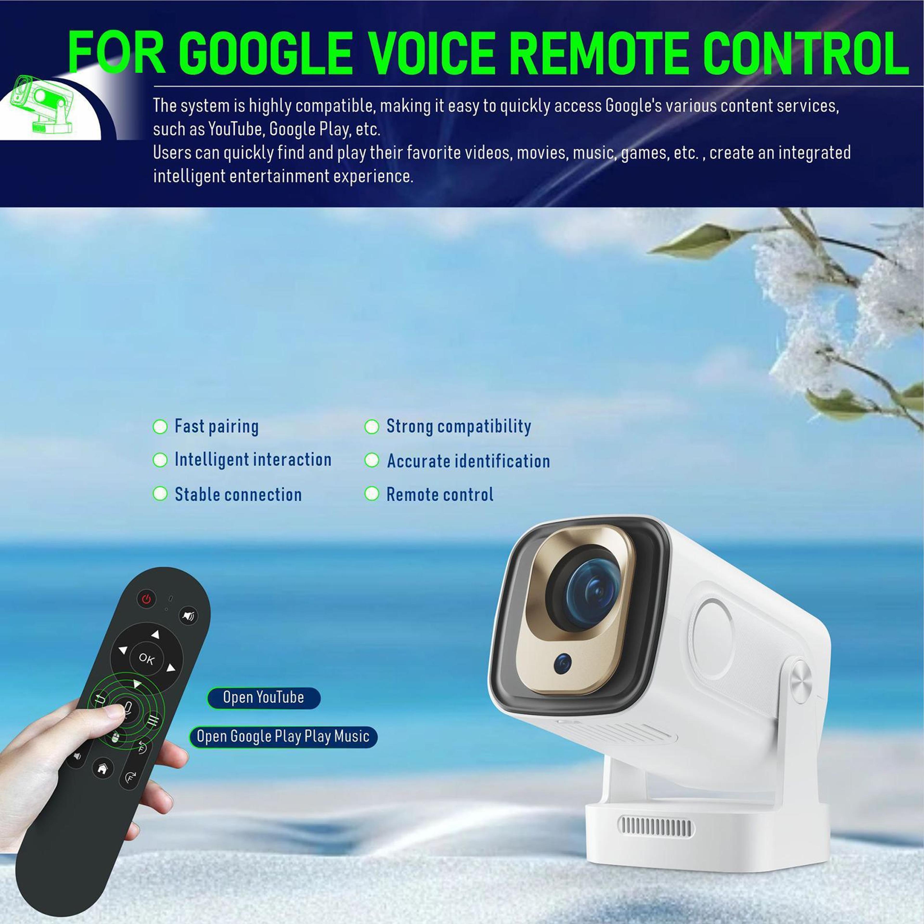HY260 Pro 1080P Smart Projector With WiFi 6 4K Support And Short Throw 11