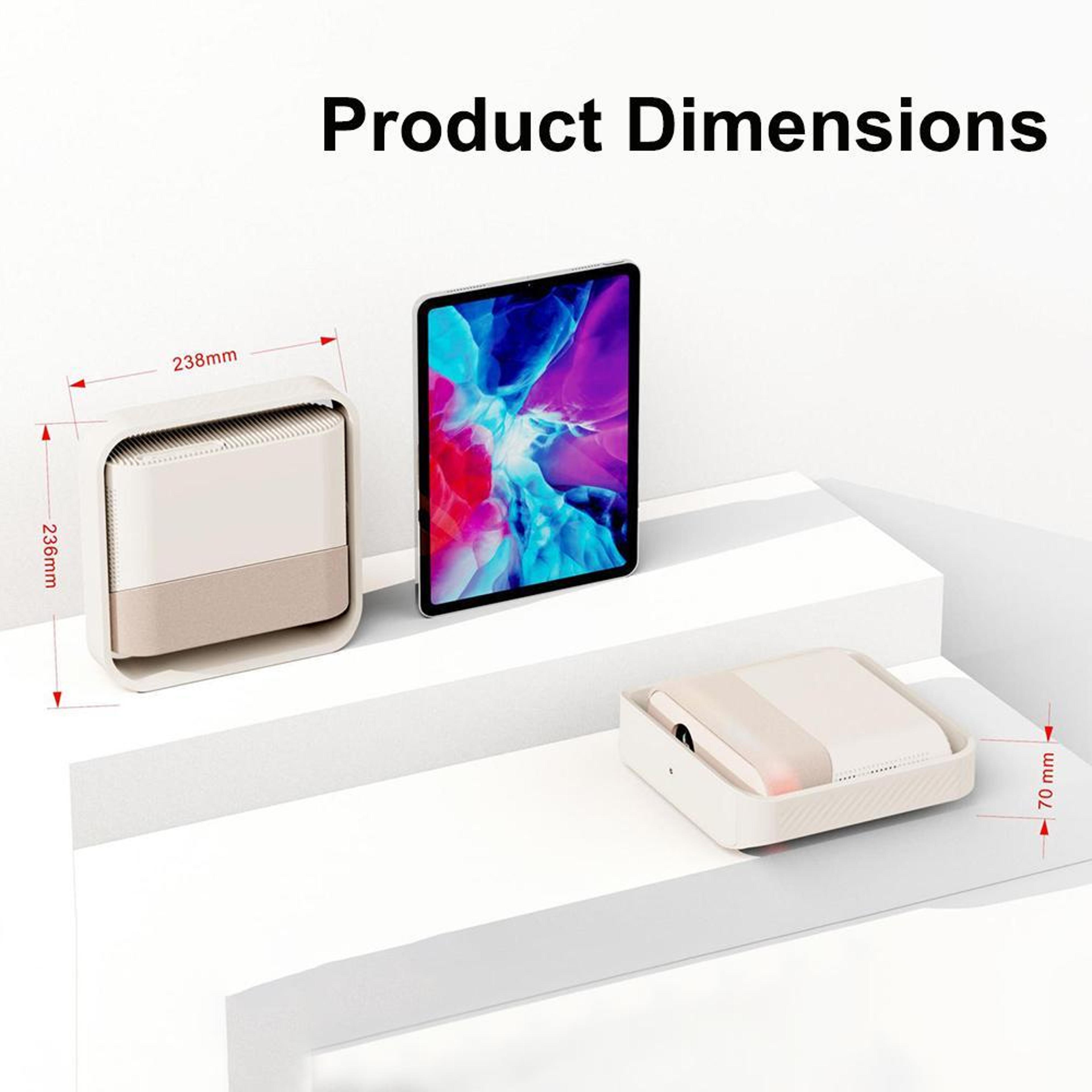 1080P Smart Projector With Auto Focus WiFi 6 And Ambient Light 7