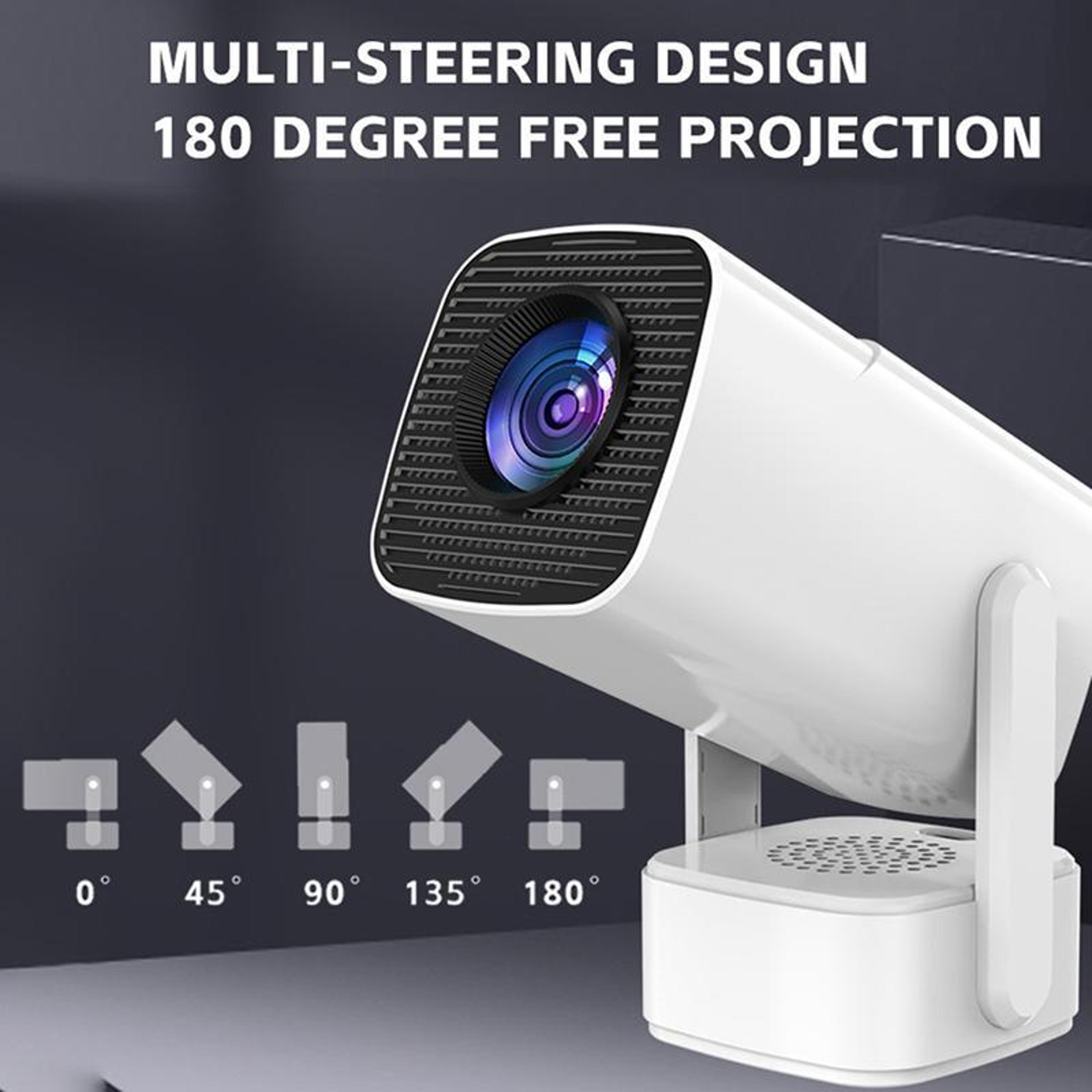P30 Max Android 13 Projector With 4K Support Portable Smart Home Cinema And BuiltIn Speaker 4