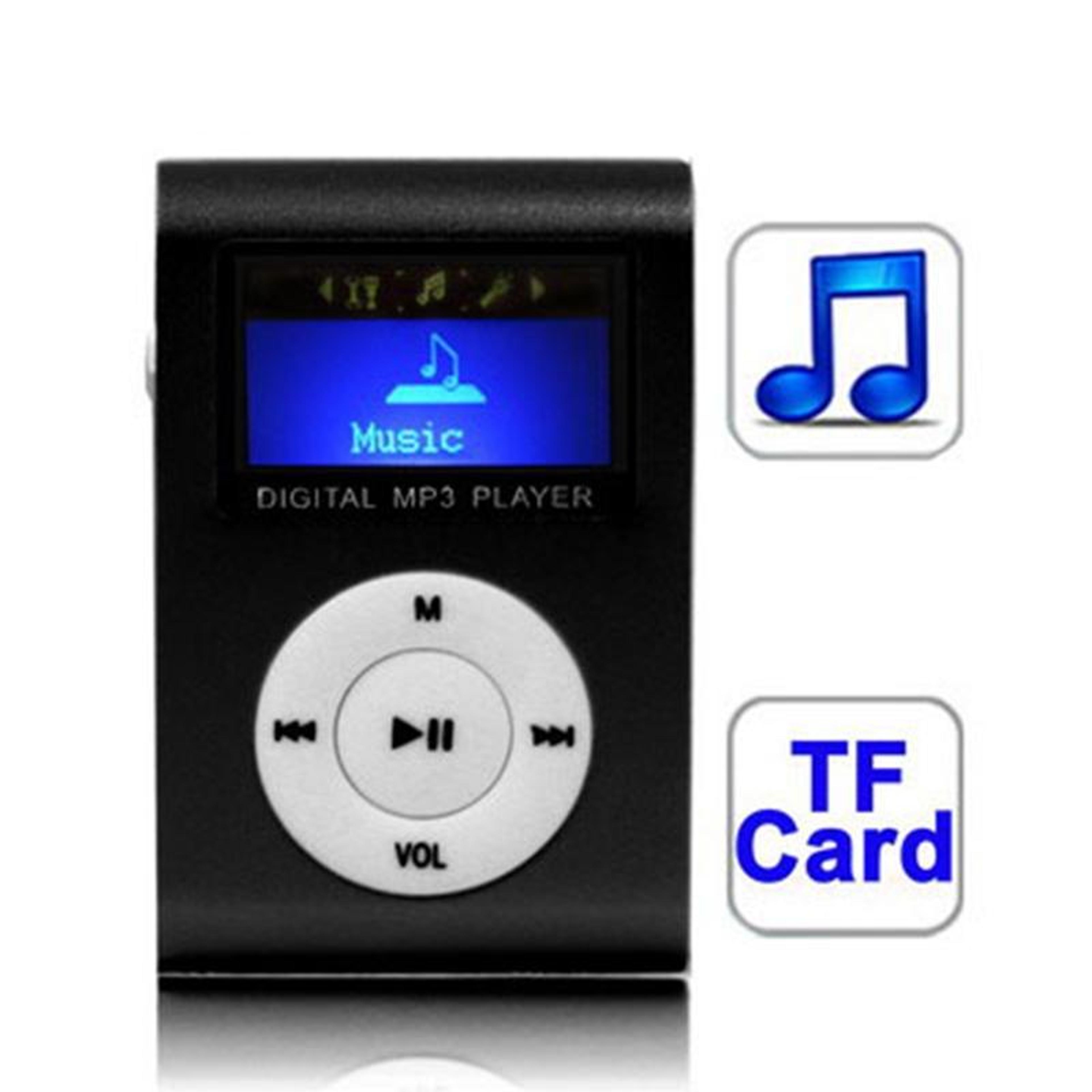 ClipOn Portable MP3 Player With LCD Screen And Micro SD Card Slot 6