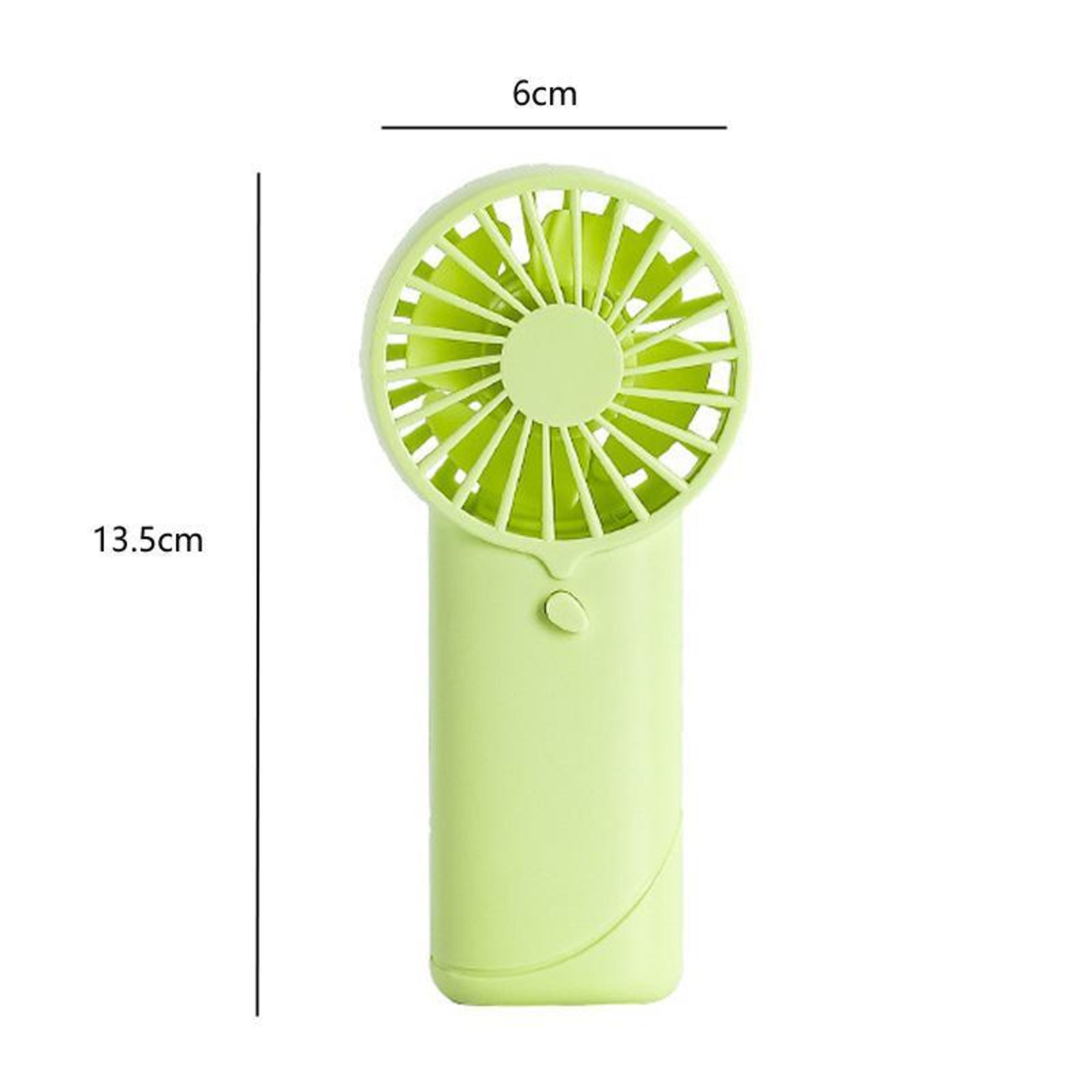 F50 Mini Handheld Fan Portable Battery Powered Personal Desk Fan 4