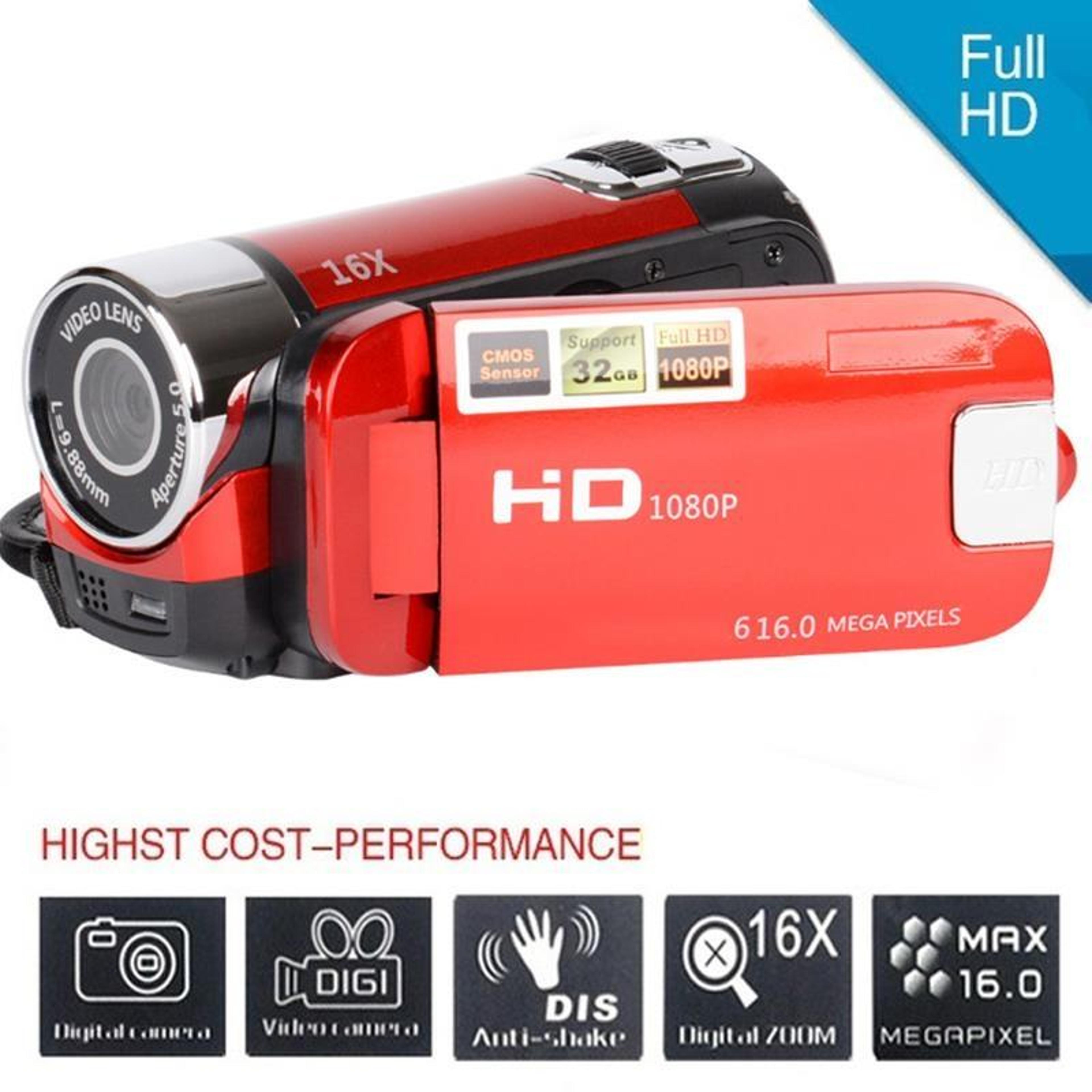 HD Camcorder With 16X Digital Zoom 27Inch LCD And Electronic Stabilization 4