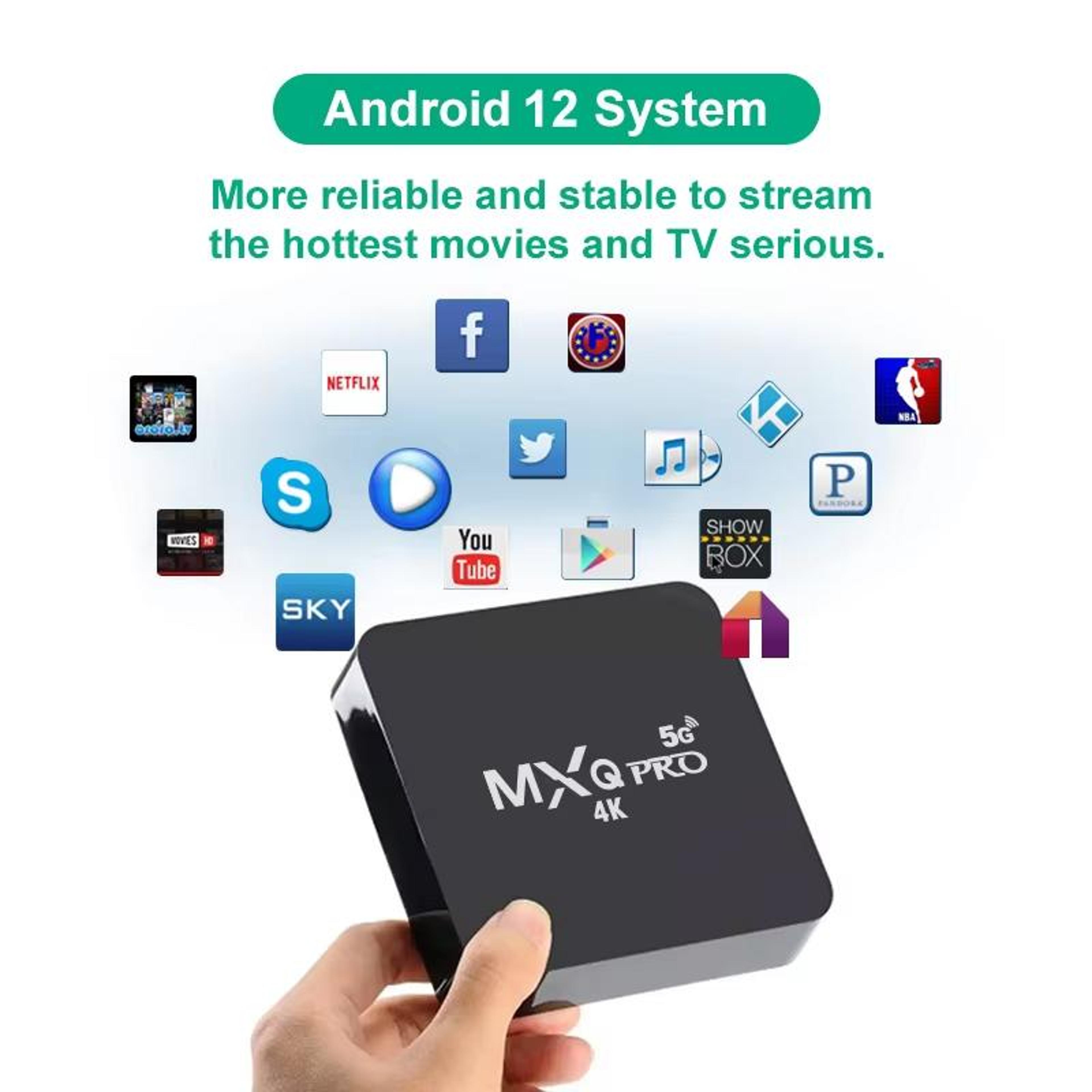 MXQ Pro 5G Android TV Box 1GB 8GB Quad Core Full HD Media Player With Remote 4