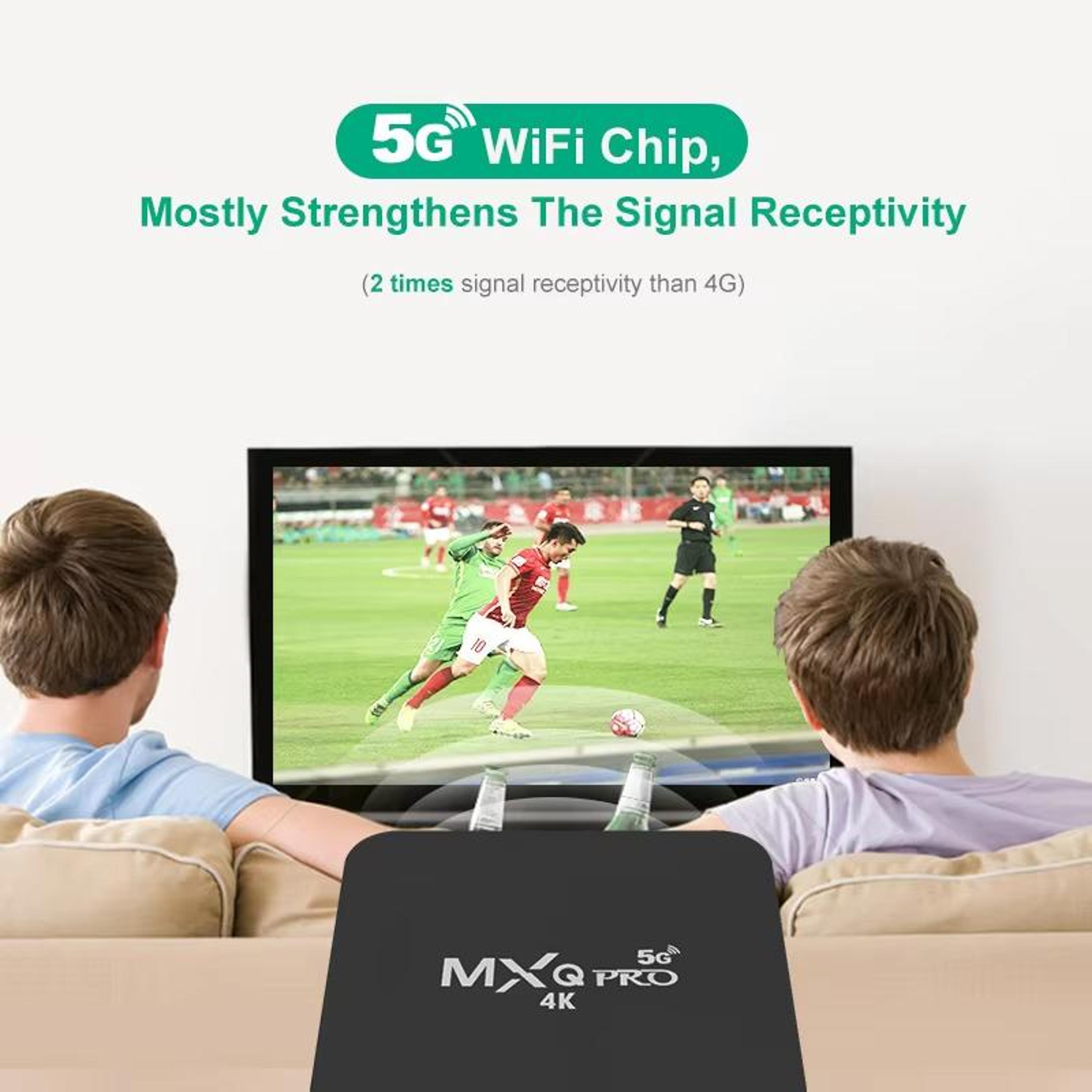 MXQ Pro 5G Android TV Box 1GB 8GB Quad Core Full HD Media Player With Remote 7