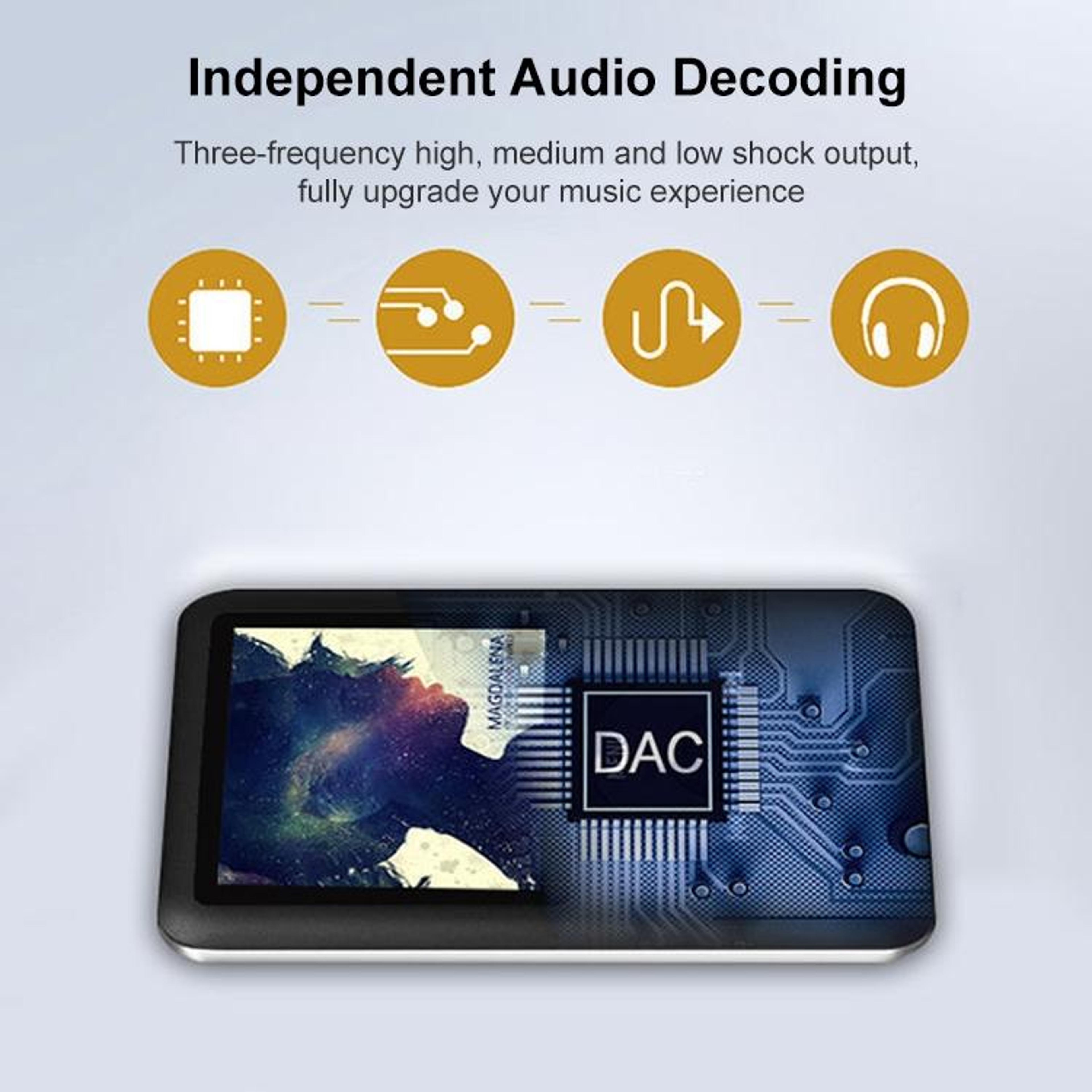 Portable 18 Inch MP4 Player With TF Card FM Radio And Voice Recorder 4