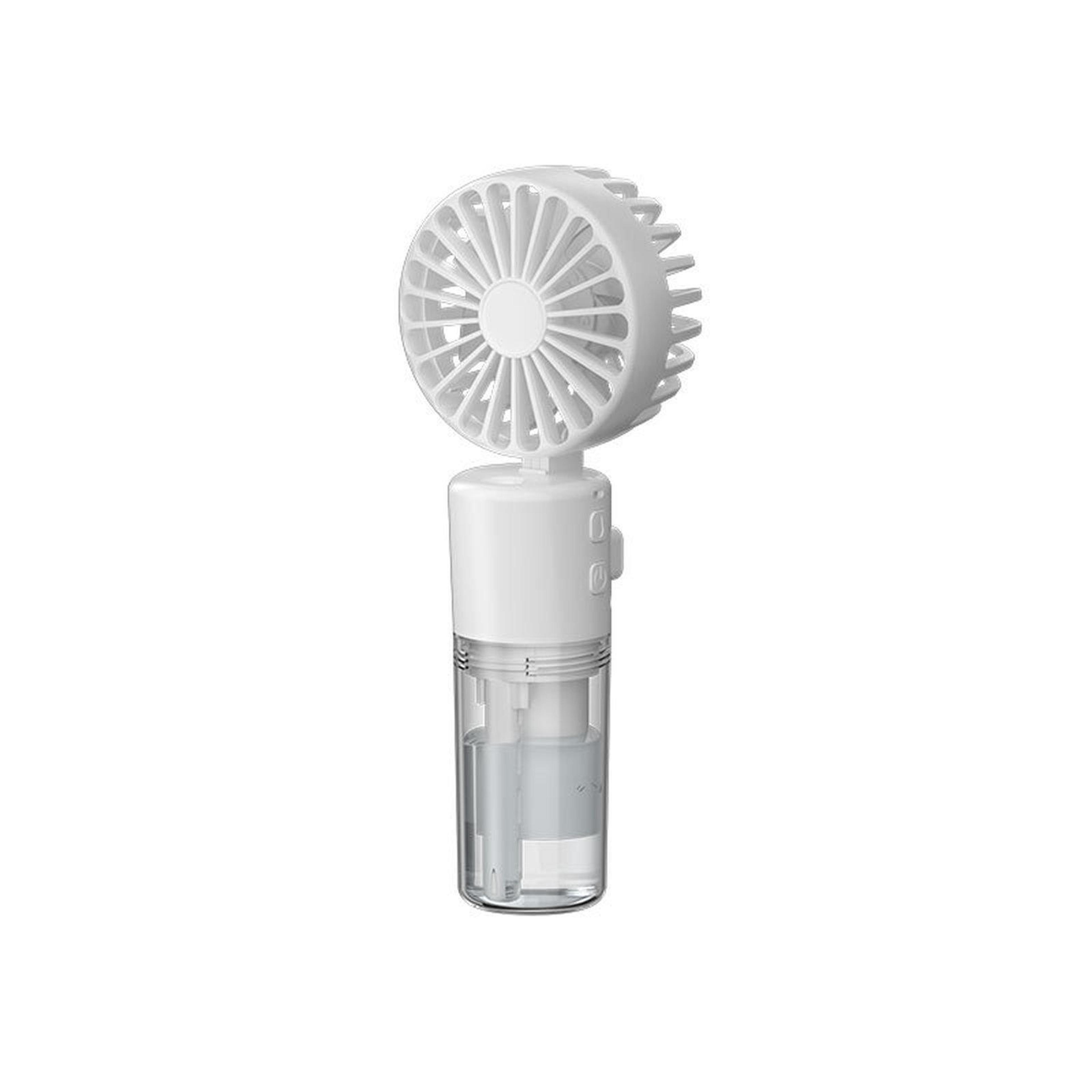 Portable Misting Fan With 4 Speeds Foldable Handheld Fan And TypeC Rechargeable Cooling 1