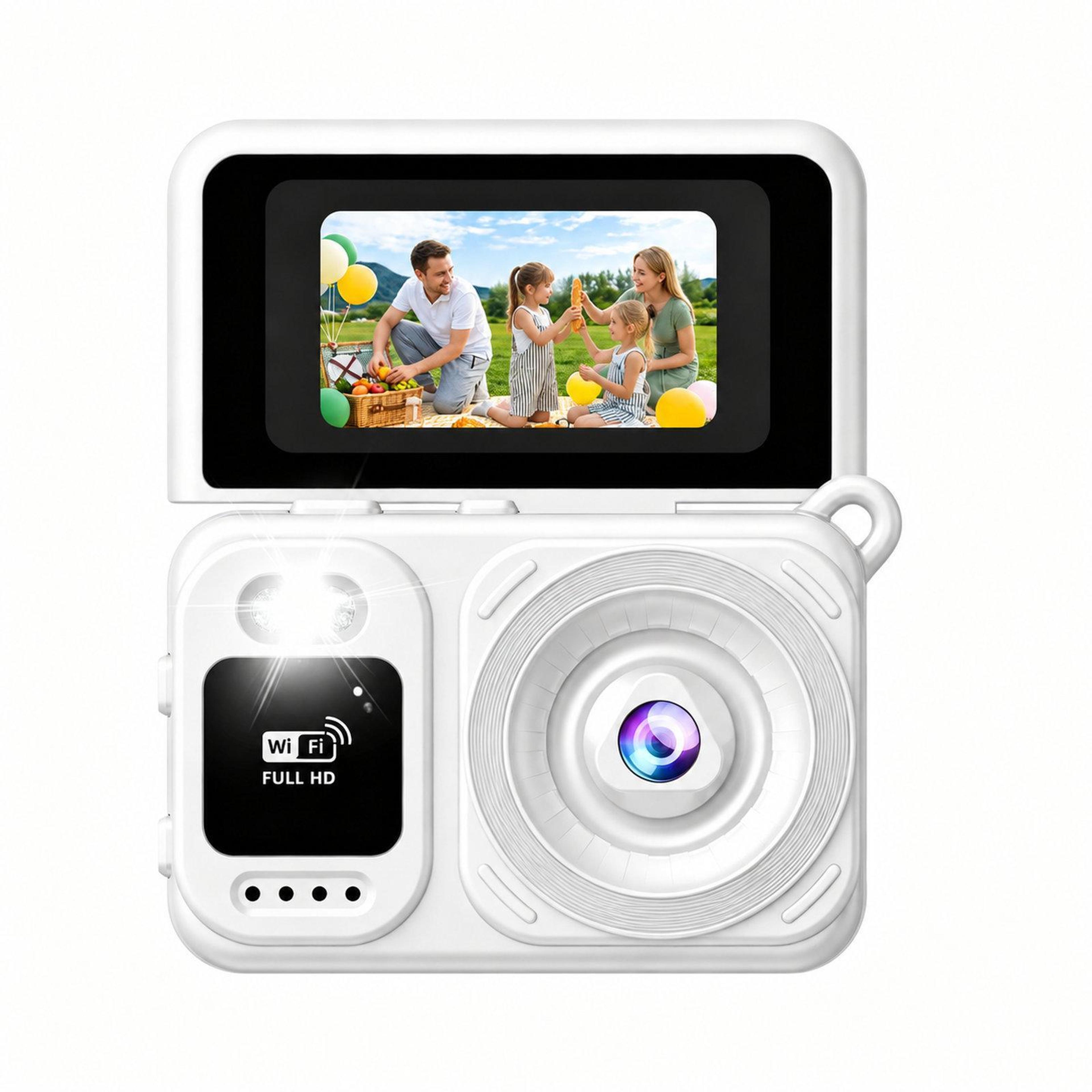 Mini 1080P Pocket Camera With Flip Screen For Selfies Vlogging And Everyday Video 0