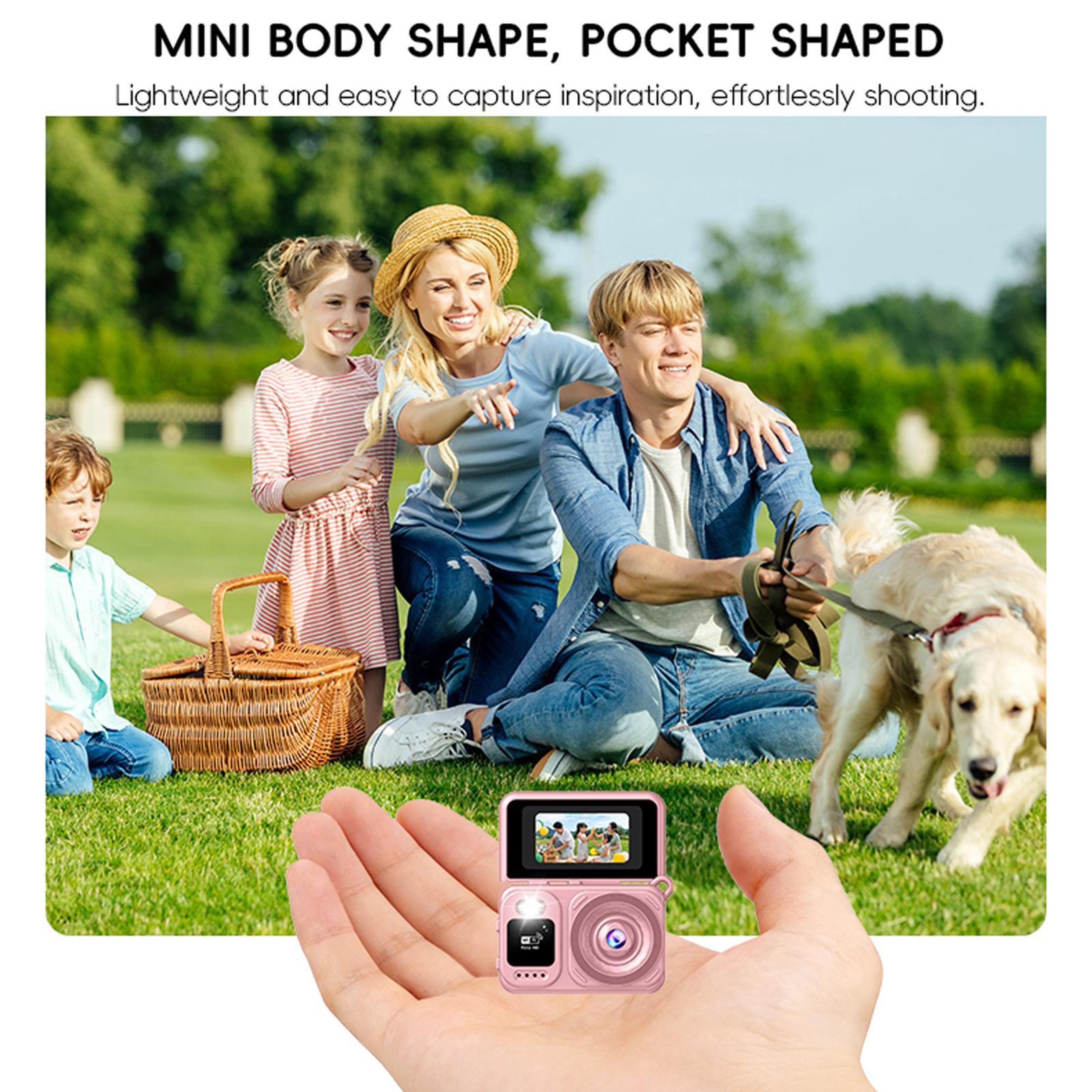 Mini 1080P Pocket Camera With Flip Screen For Selfies Vlogging And Everyday Video 4