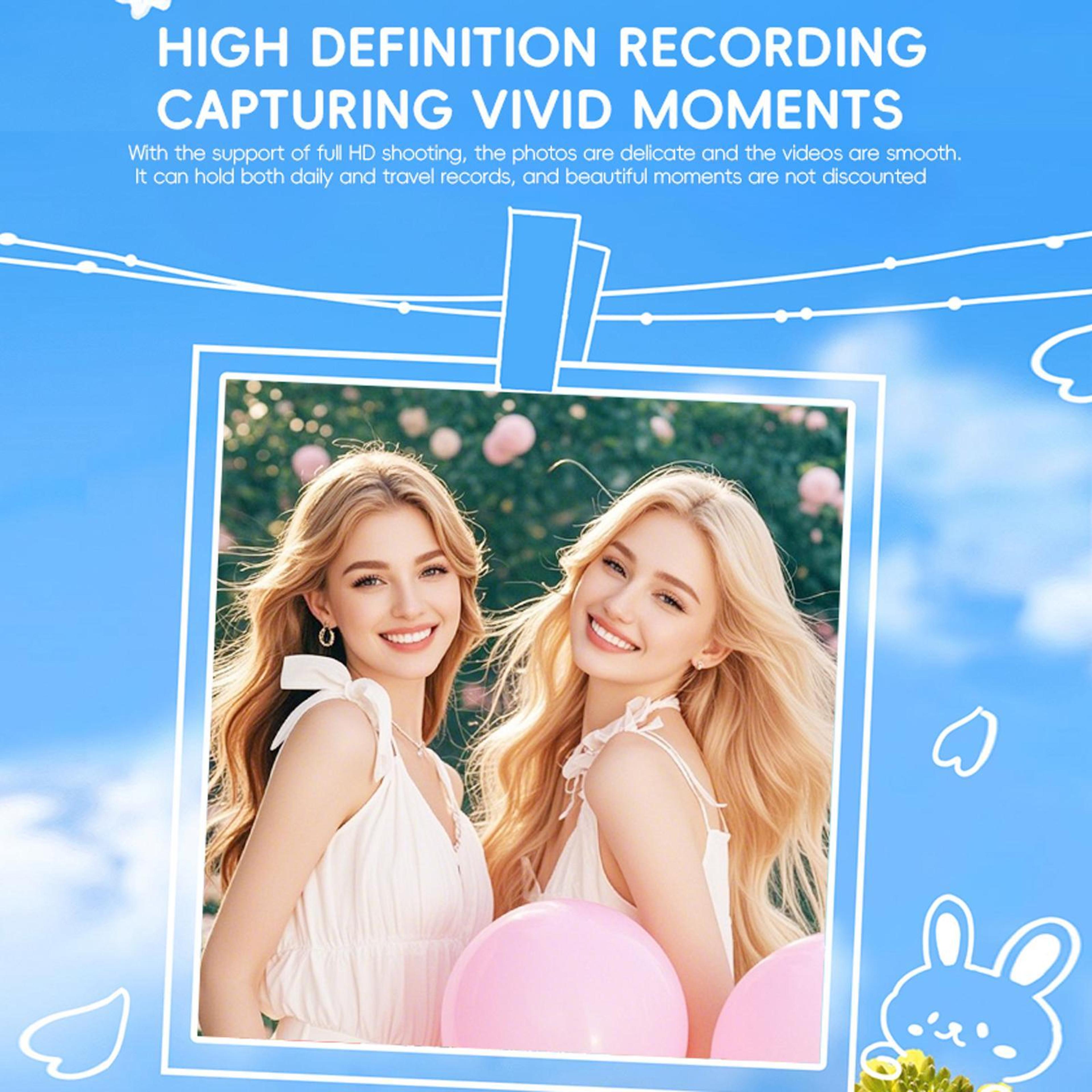 Mini 1080P Pocket Camera With Flip Screen For Selfies Vlogging And Everyday Video 6
