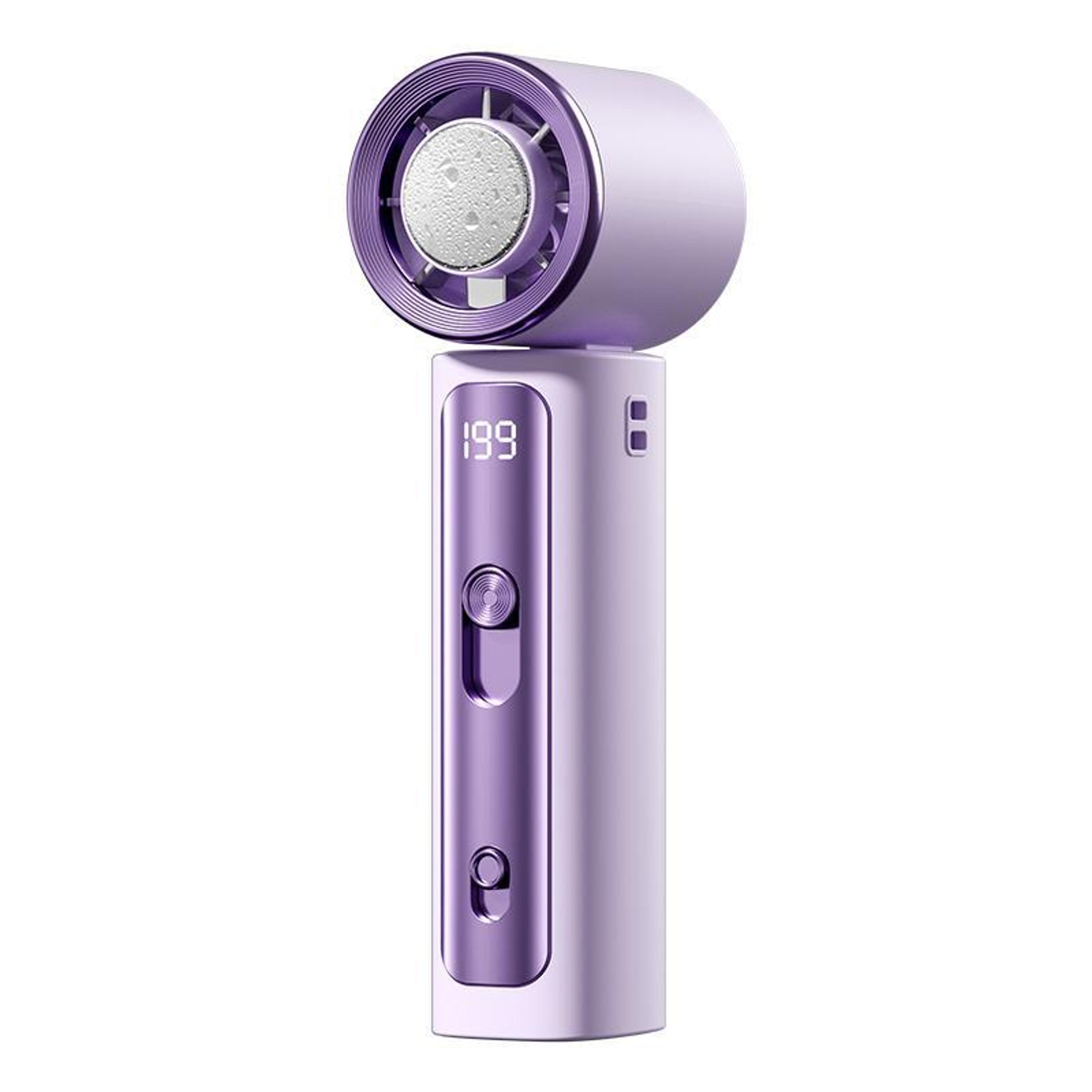 Y33 Mini Handheld Fan With TEC Cooling Fan Technology 199 Speeds And Digital Display 18