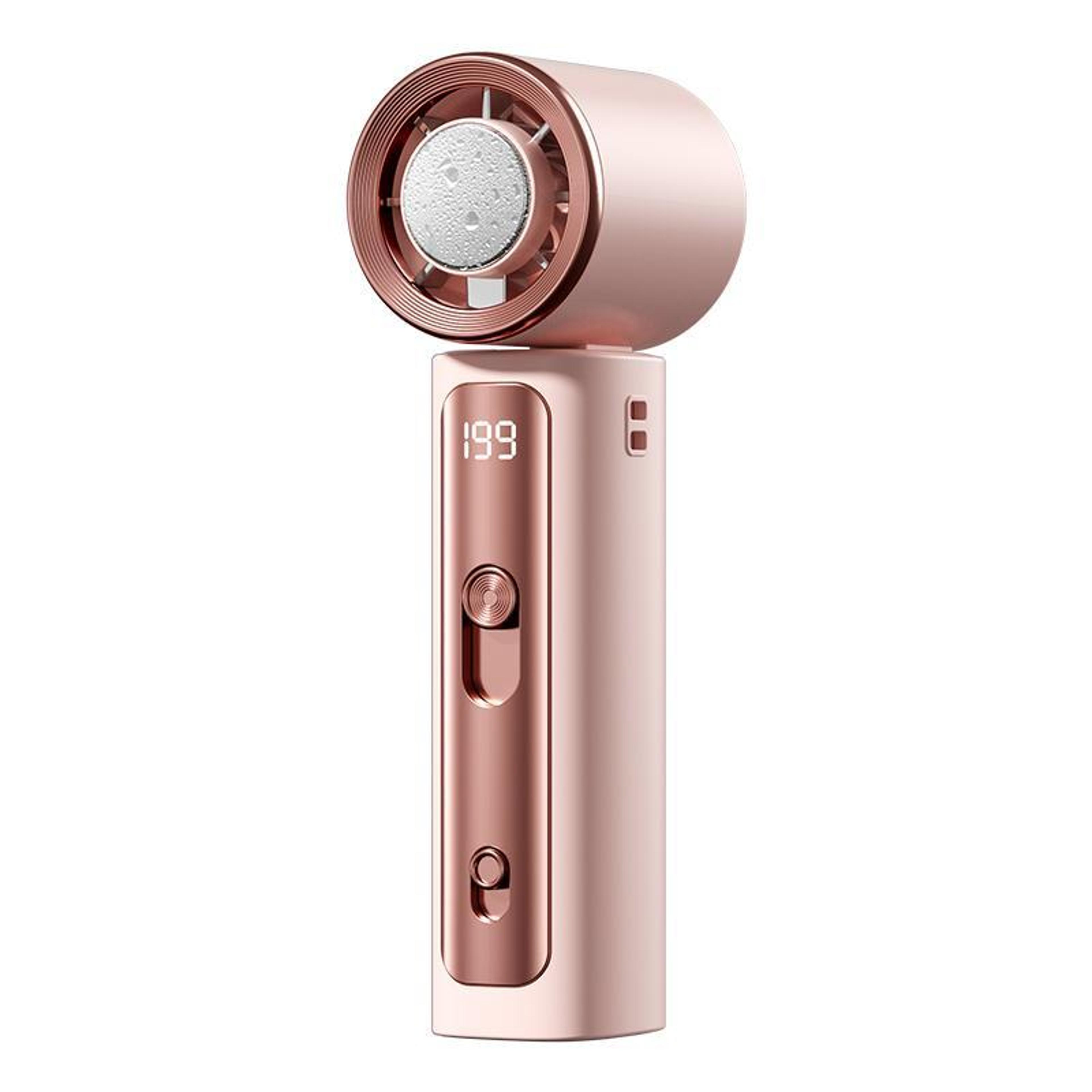 Y33 Mini Handheld Fan With TEC Cooling Fan Technology 199 Speeds And Digital Display 17