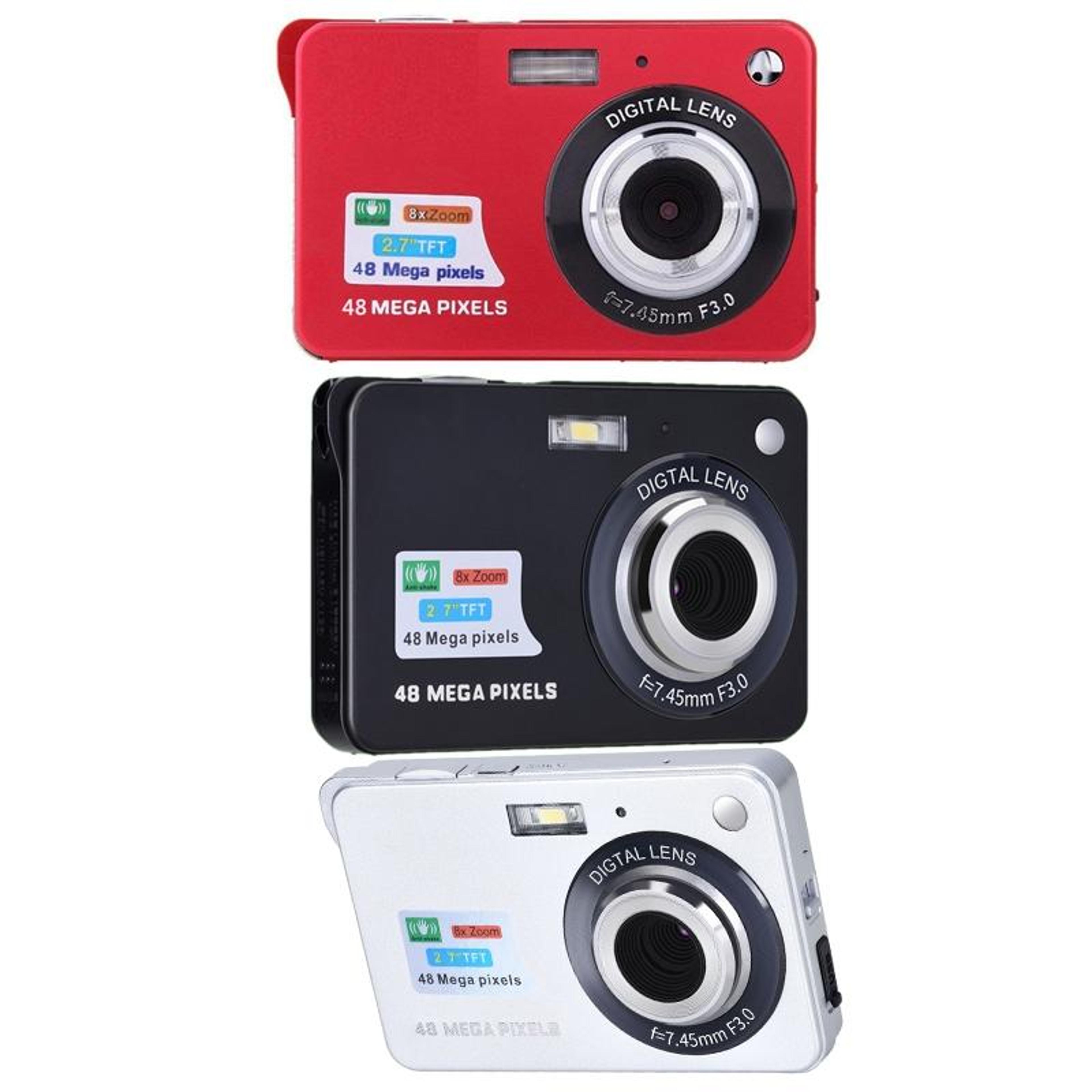 48MP Retro Digital Camera With 720P HD Video 8X Zoom And Selfie Timer 1