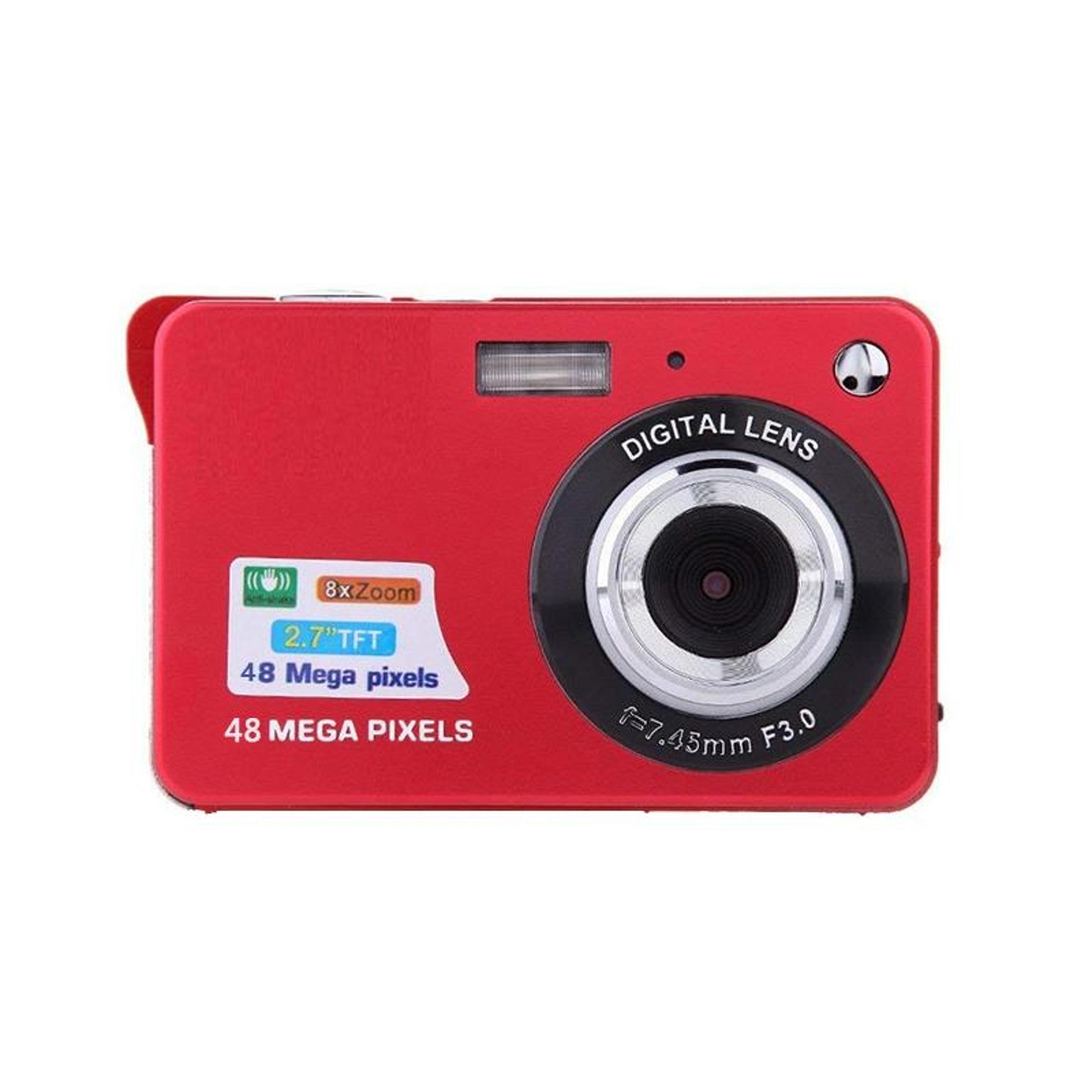 48MP Retro Digital Camera With 720P HD Video 8X Zoom And Selfie Timer 9