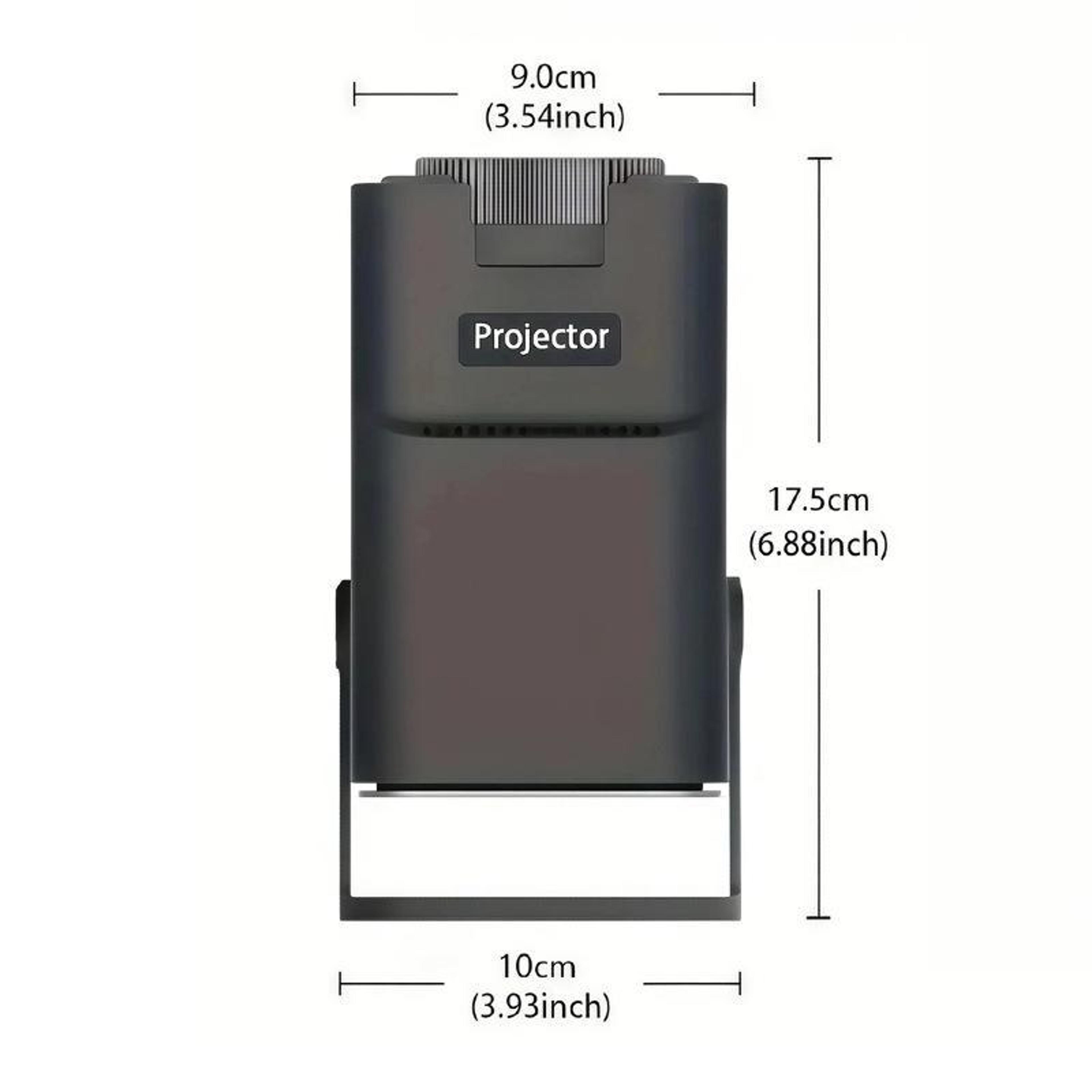 Mini Projector With Android 11 WiFi 6 Projector Connectivity 4K Support And 180 Rotation 7