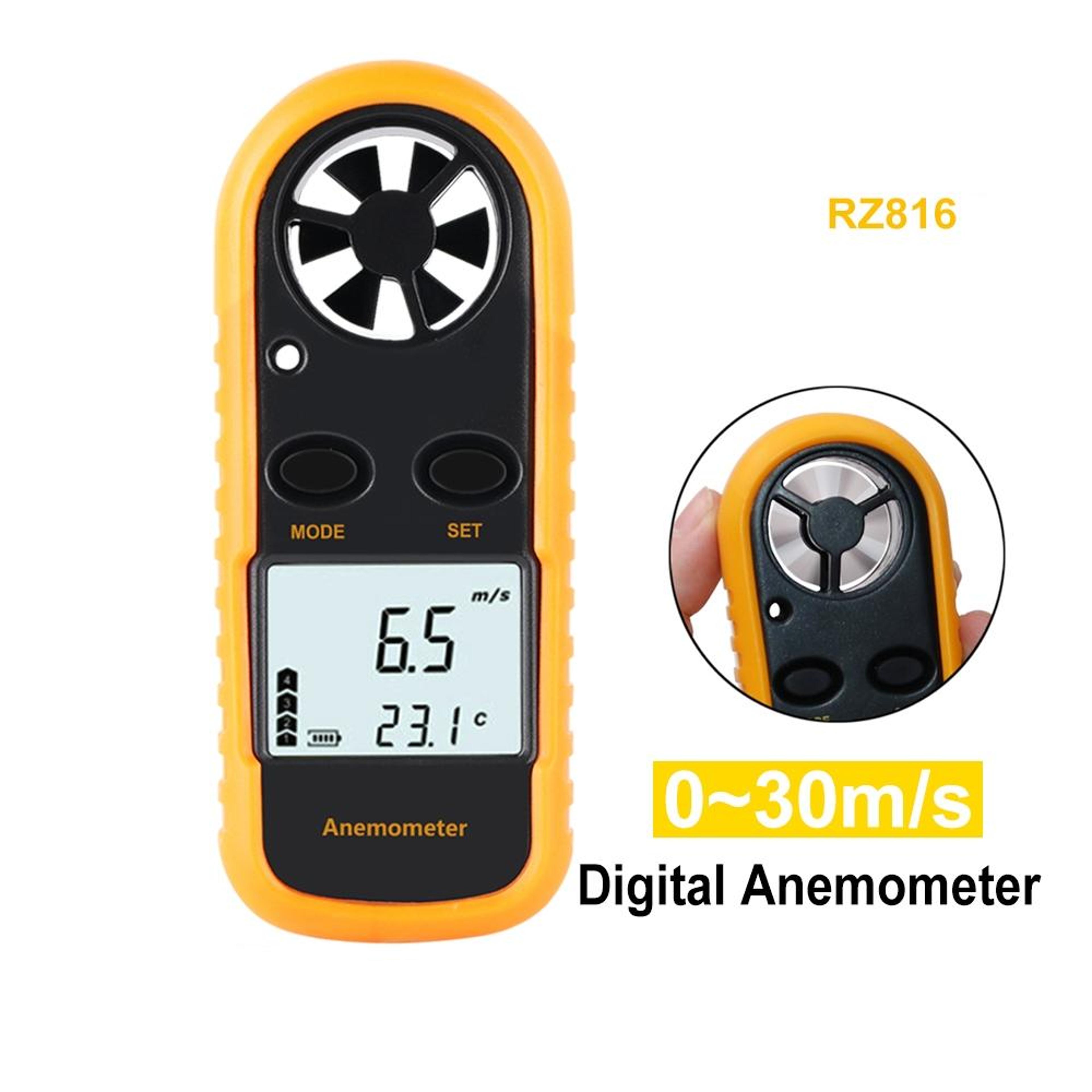 Digital Anemometer Wind Speed Meter With Temperature And Beaufort Scale 2