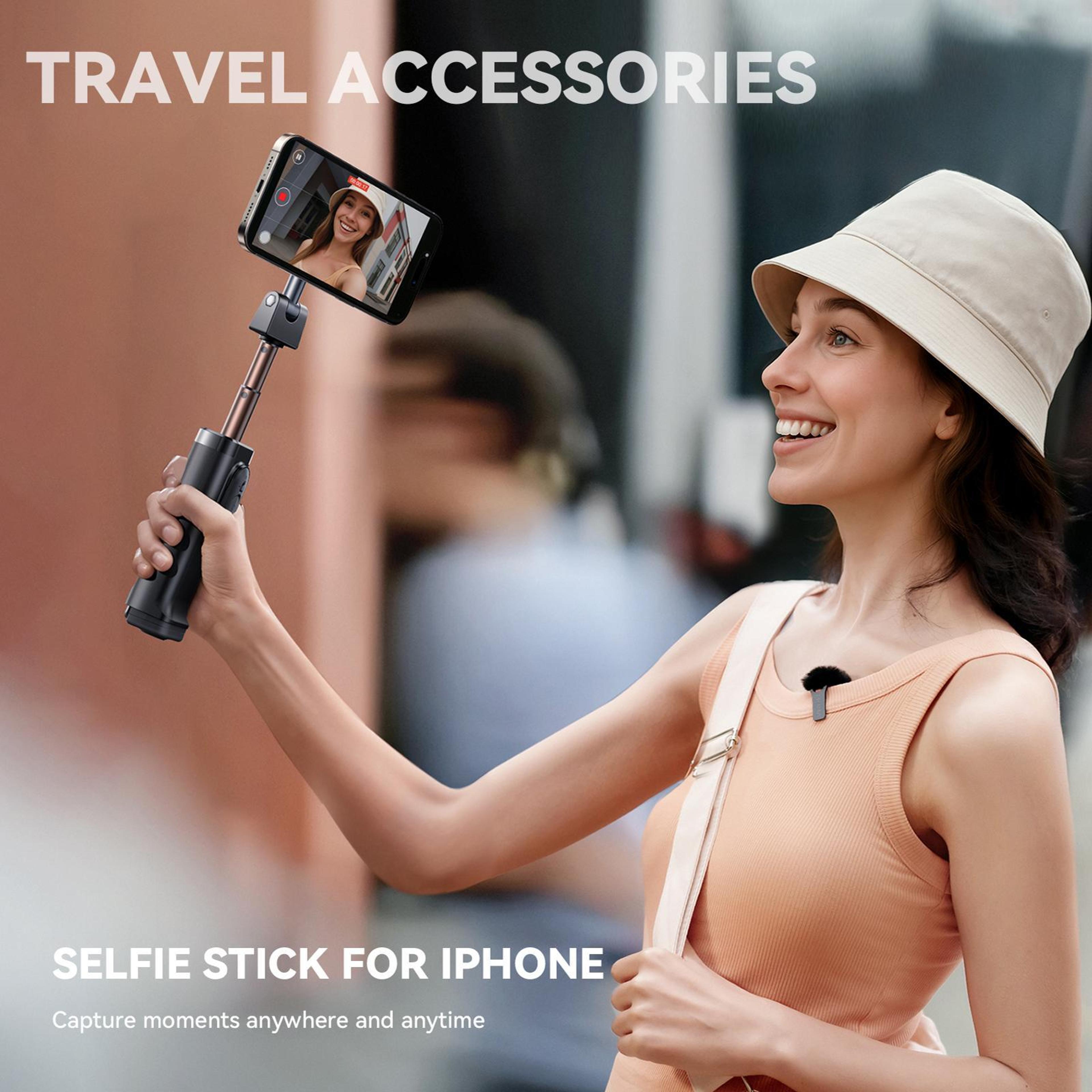 Magnetic Selfie Stick And Travel Phone Holder With Wireless Remote 8