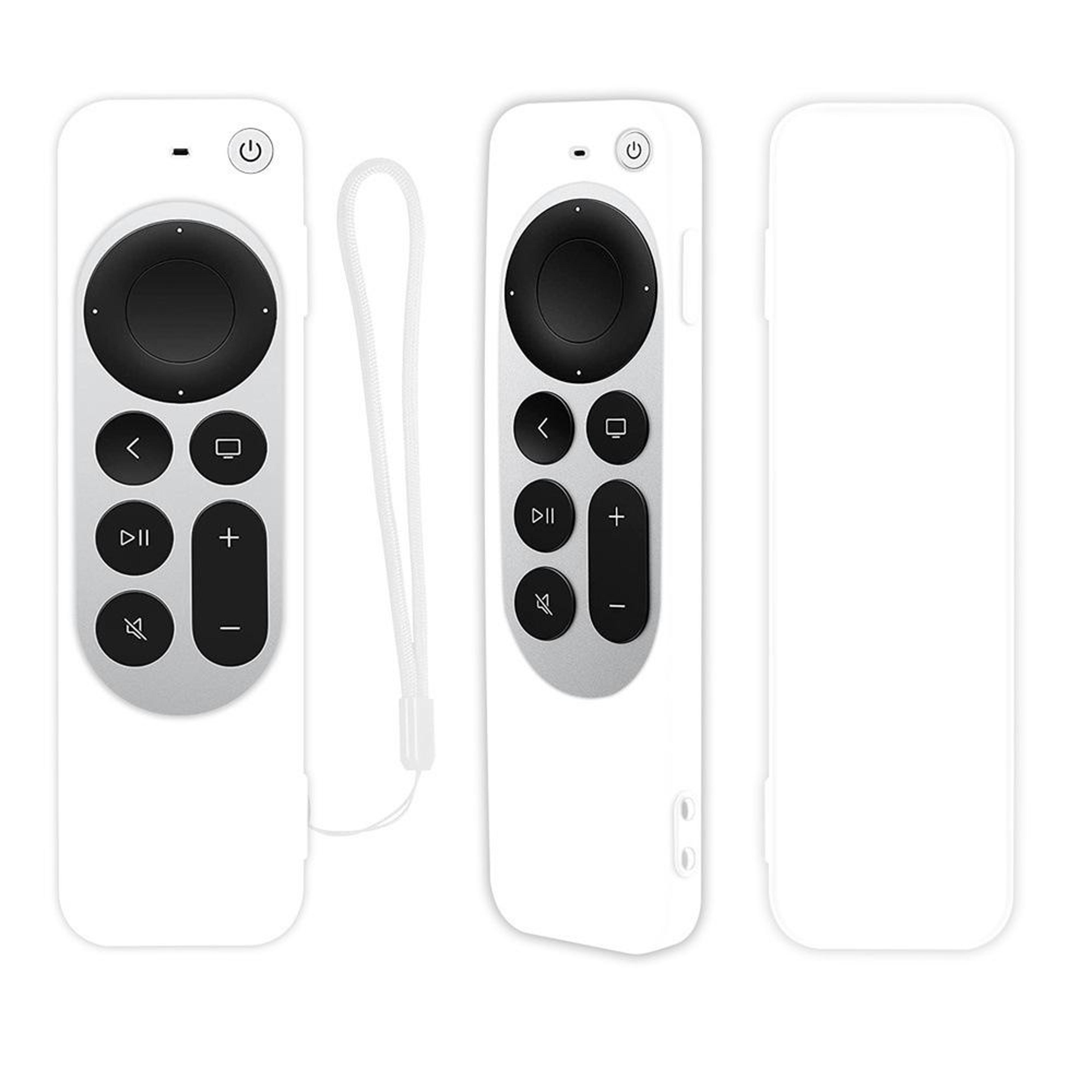 Apple TV Siri Remote Silicone Case With Protective Cover And Wrist Strap 0
