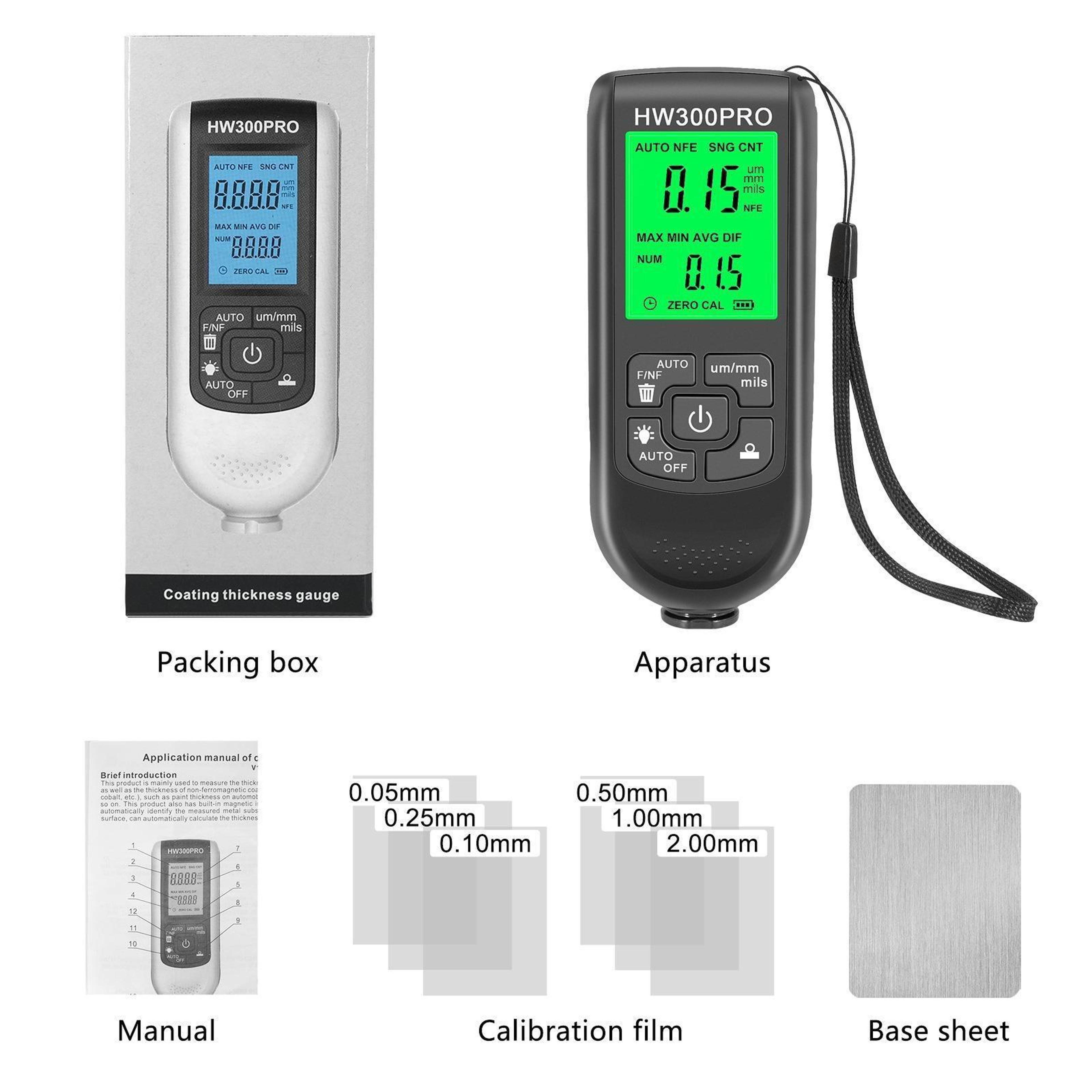 Coating Thickness Gauge High Precision Digital Paint Thickness Gauge For Automotive And Industrial  6