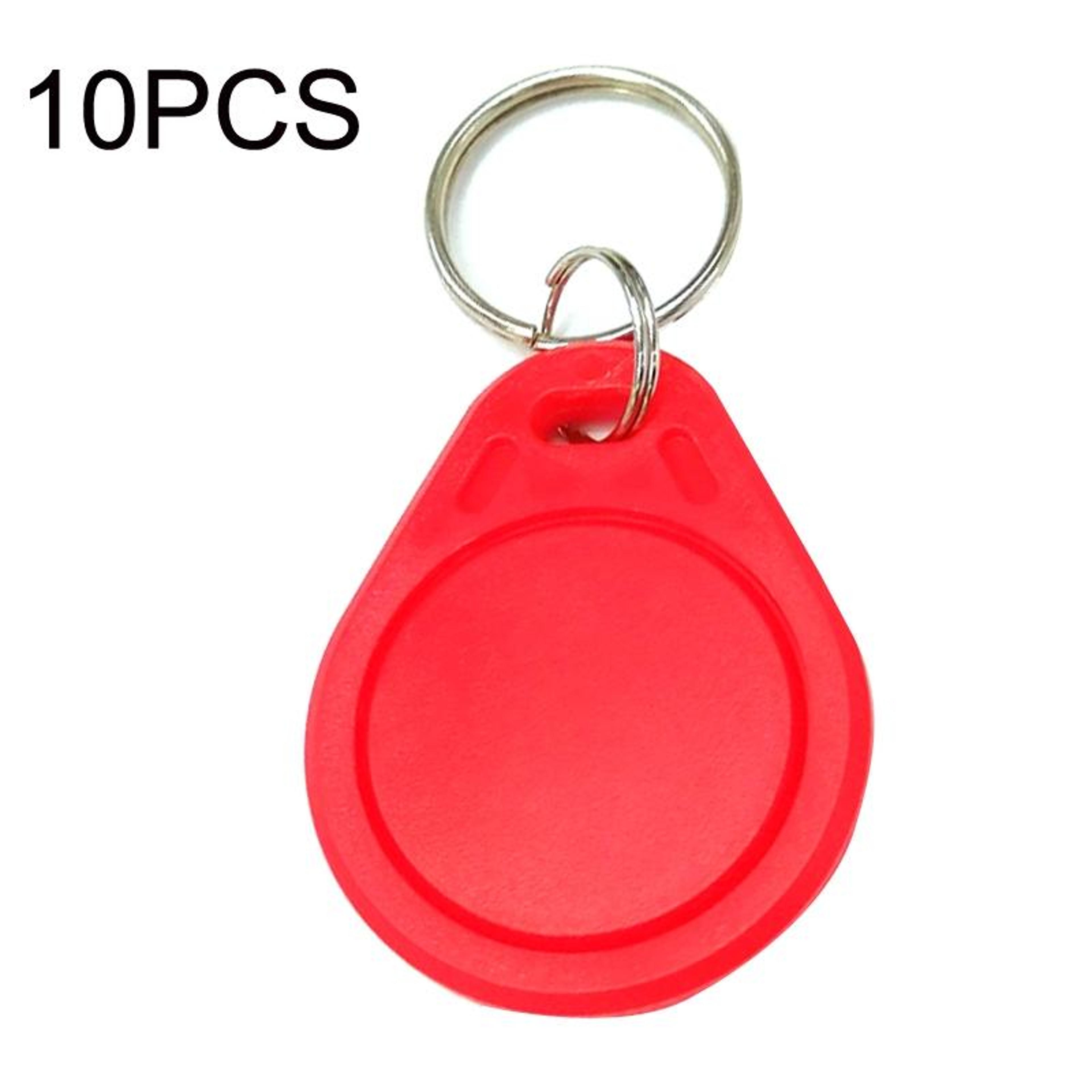 10PCS RFID Key Fobs M1 Compatible Access Control Tags 3