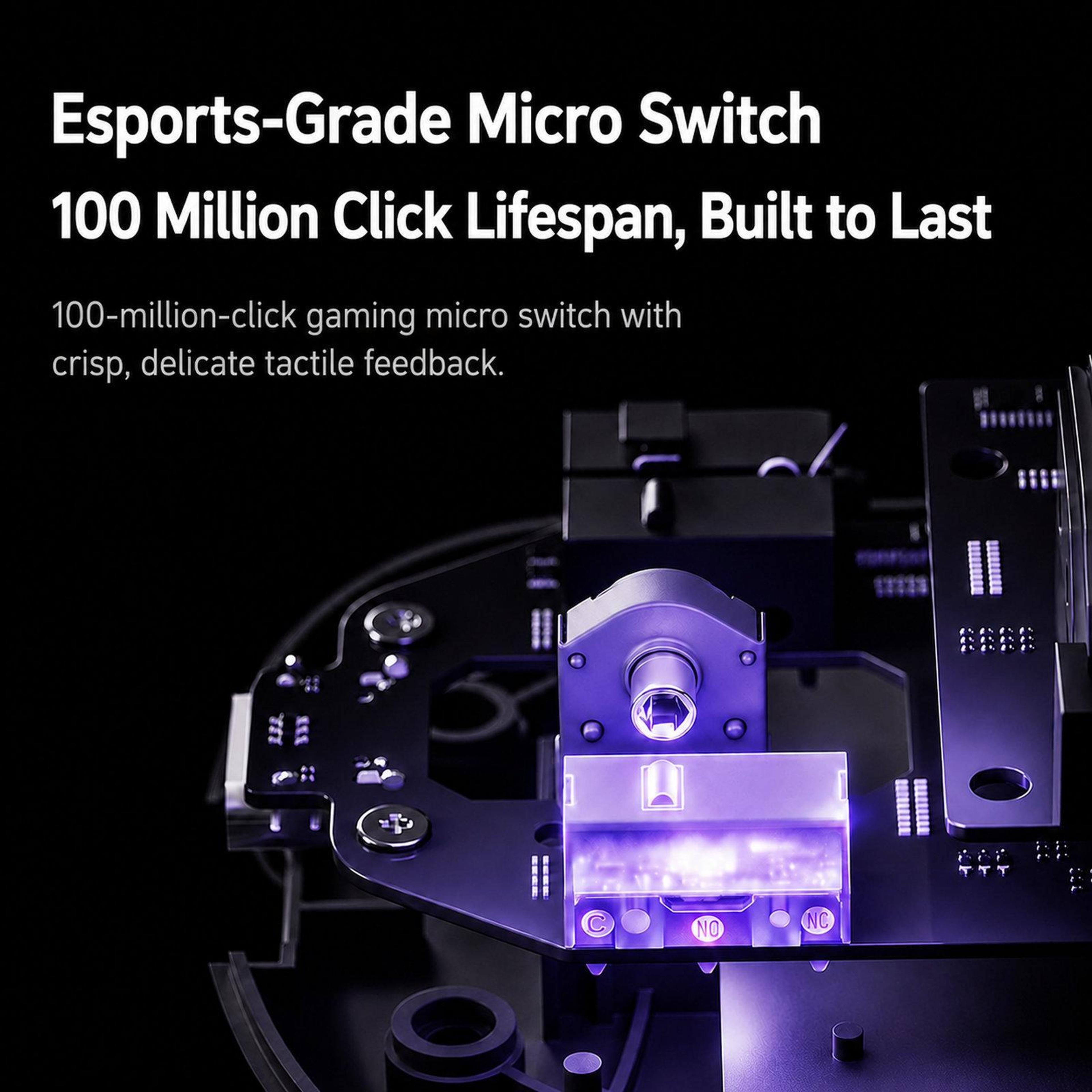 Wireless Gaming Mouse With 8K Polling Rate 30K DPI And 49g Lightweight TriMode Design 7