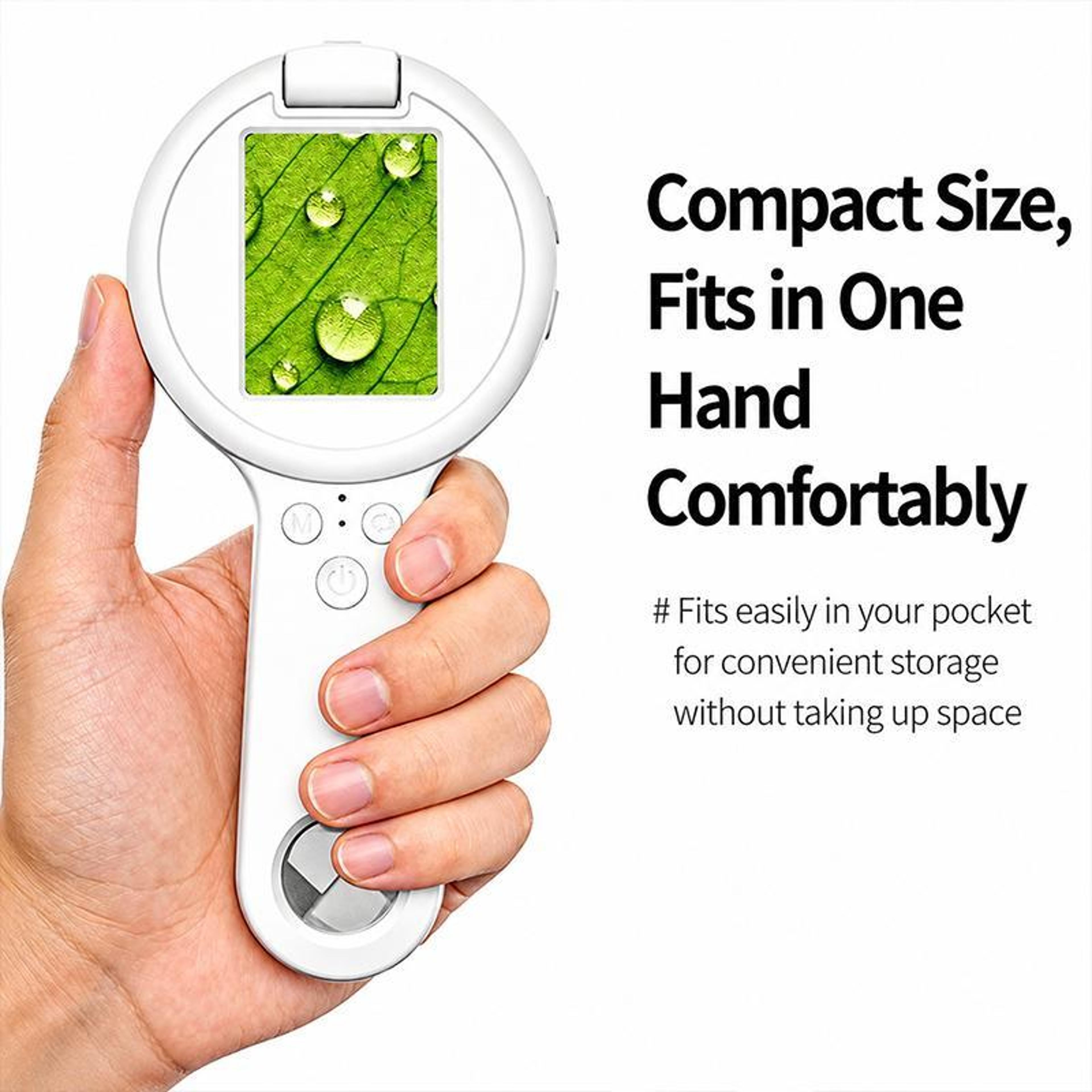 500X Handheld Digital Microscope With 24Inch IPS Screen And UV Light 7