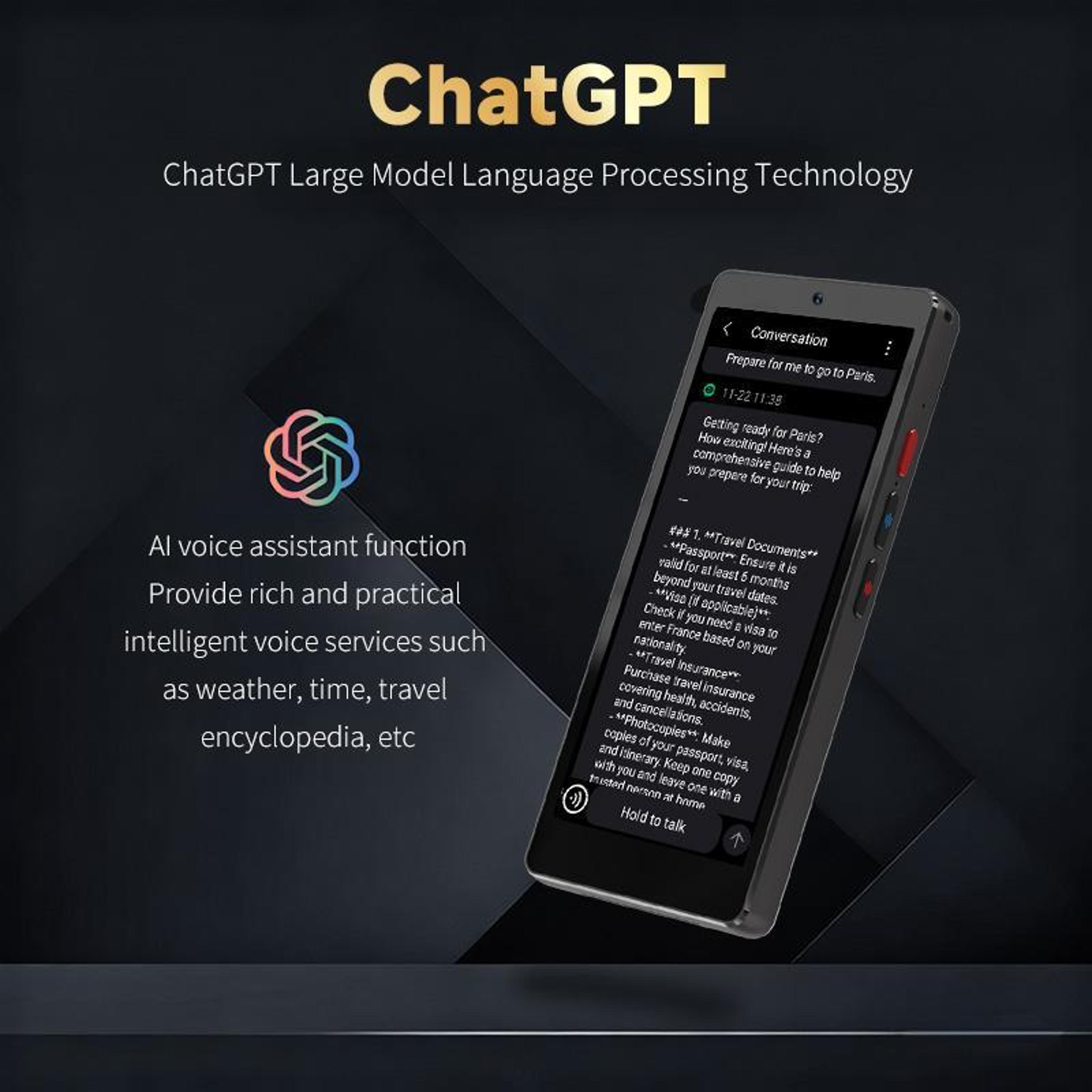 S20 Pro AI Language Translator With 5Inch Screen Offline Translator And Photo Translation 8