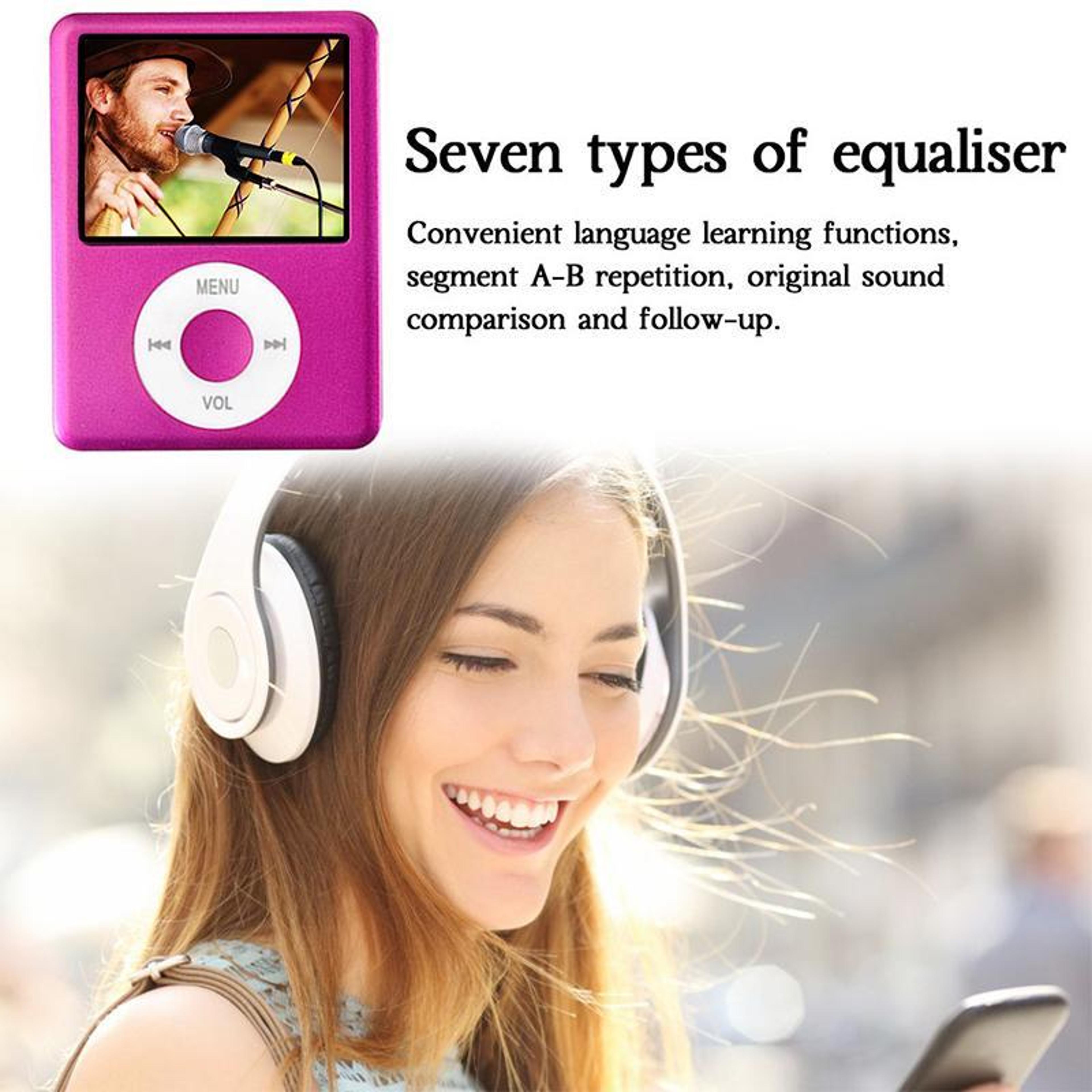 18 Inch Portable MP4 Player With TF Card Slot FM Radio And Voice Recorder 6