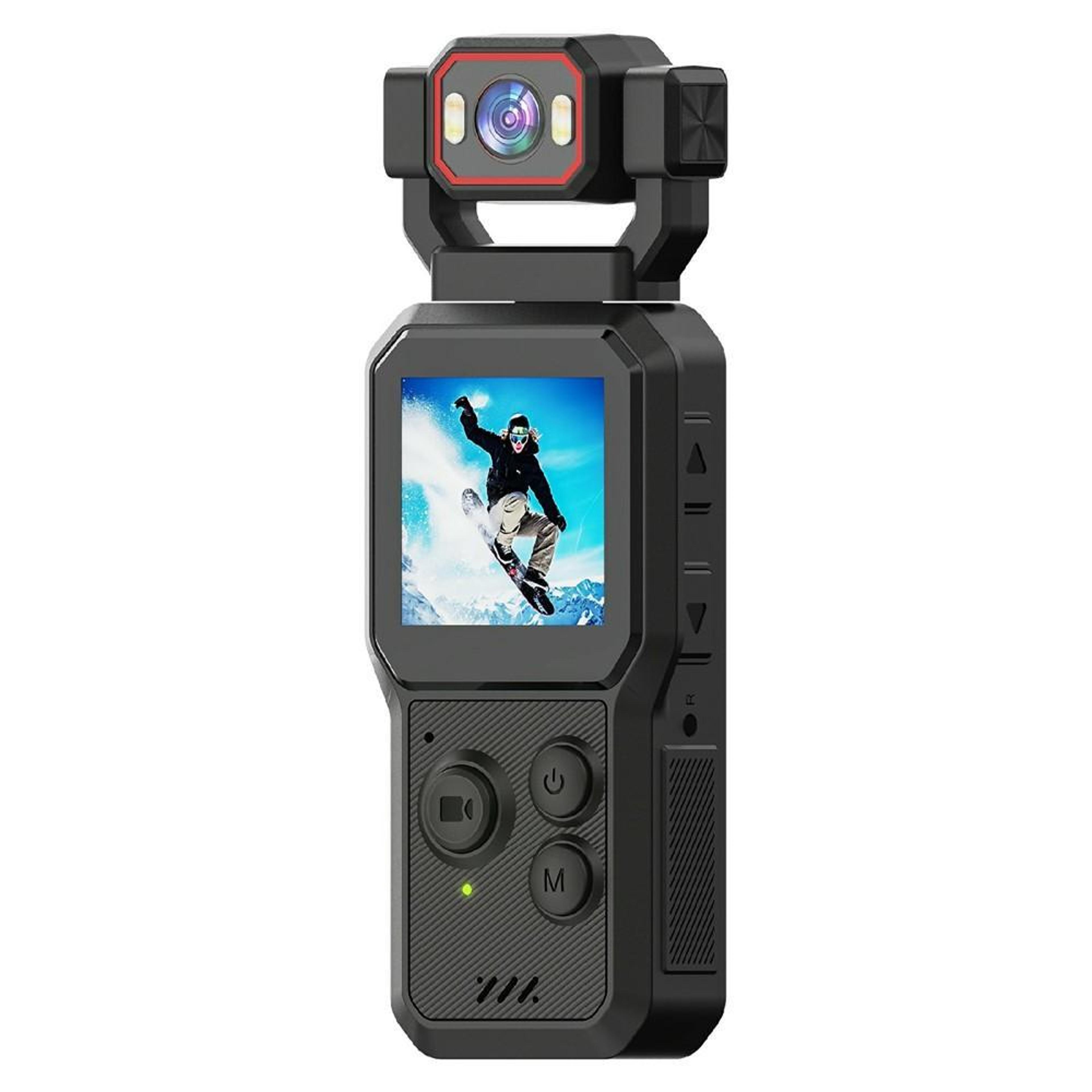 4K Vlogging Camera With Rotatable WideAngle Lens WiFi And HD Screen 9