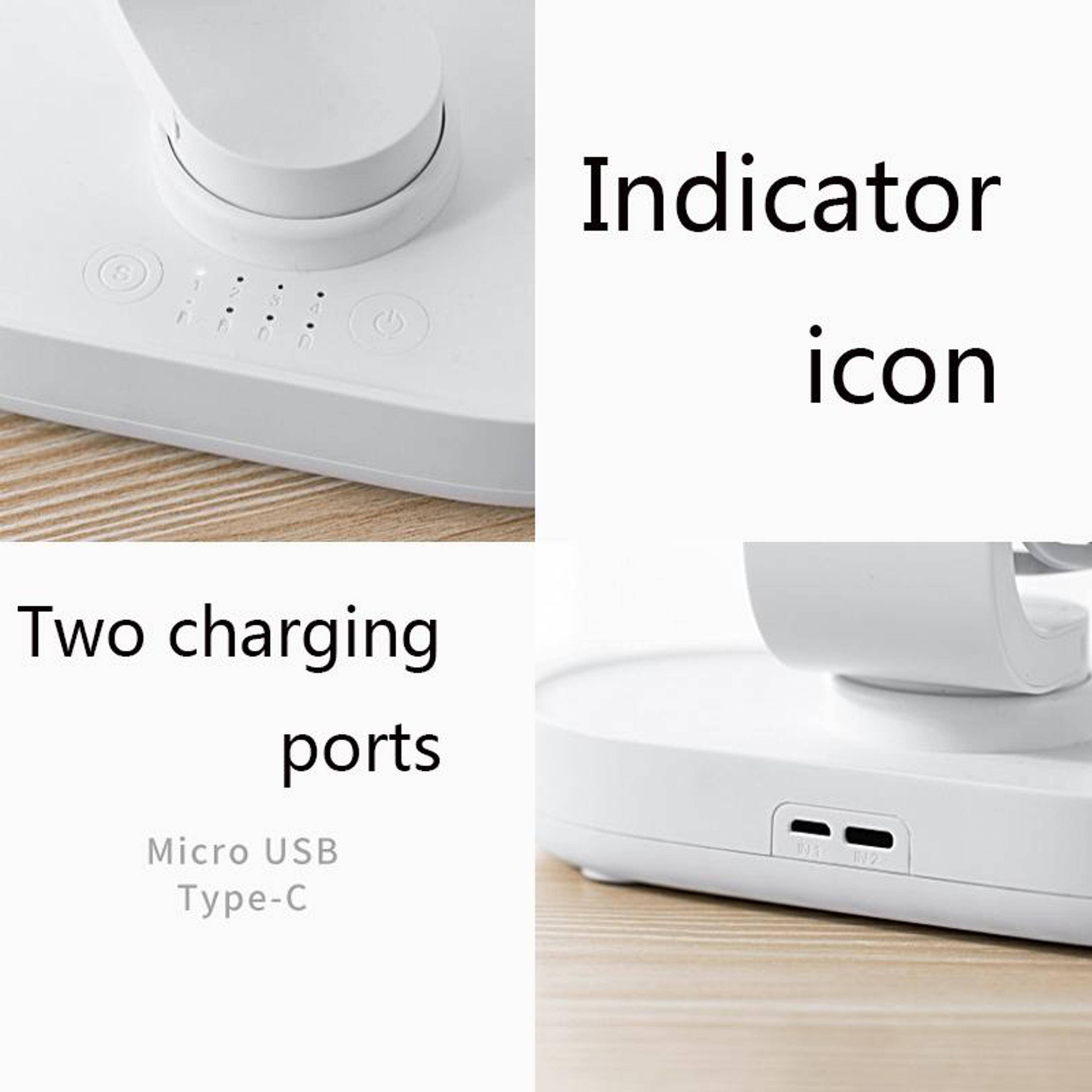 Desktop Automatic Fan Mute Portable Home Office Dormitory USB Fan 3