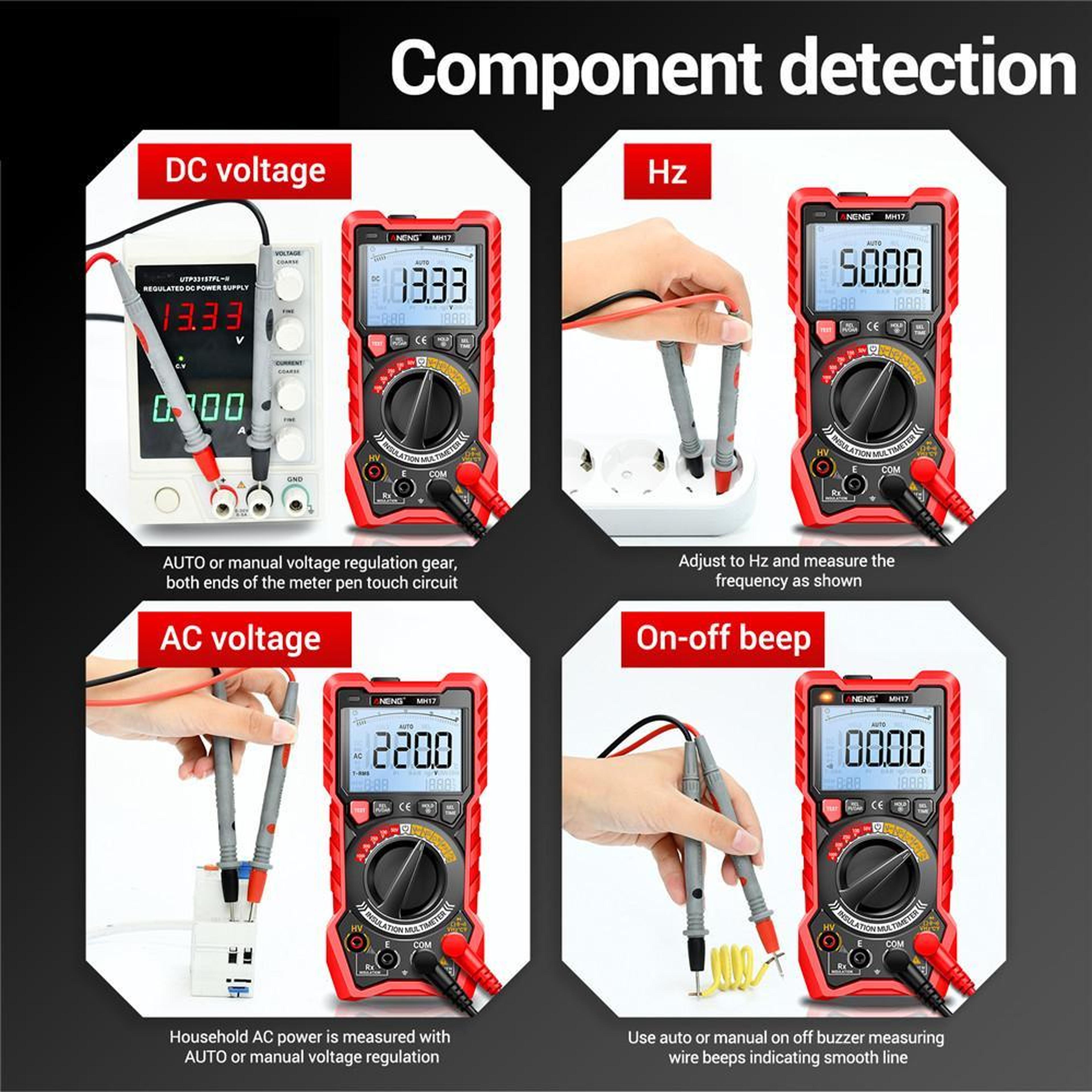 Insulation Resistance Tester And Digital Megohmmeter 8