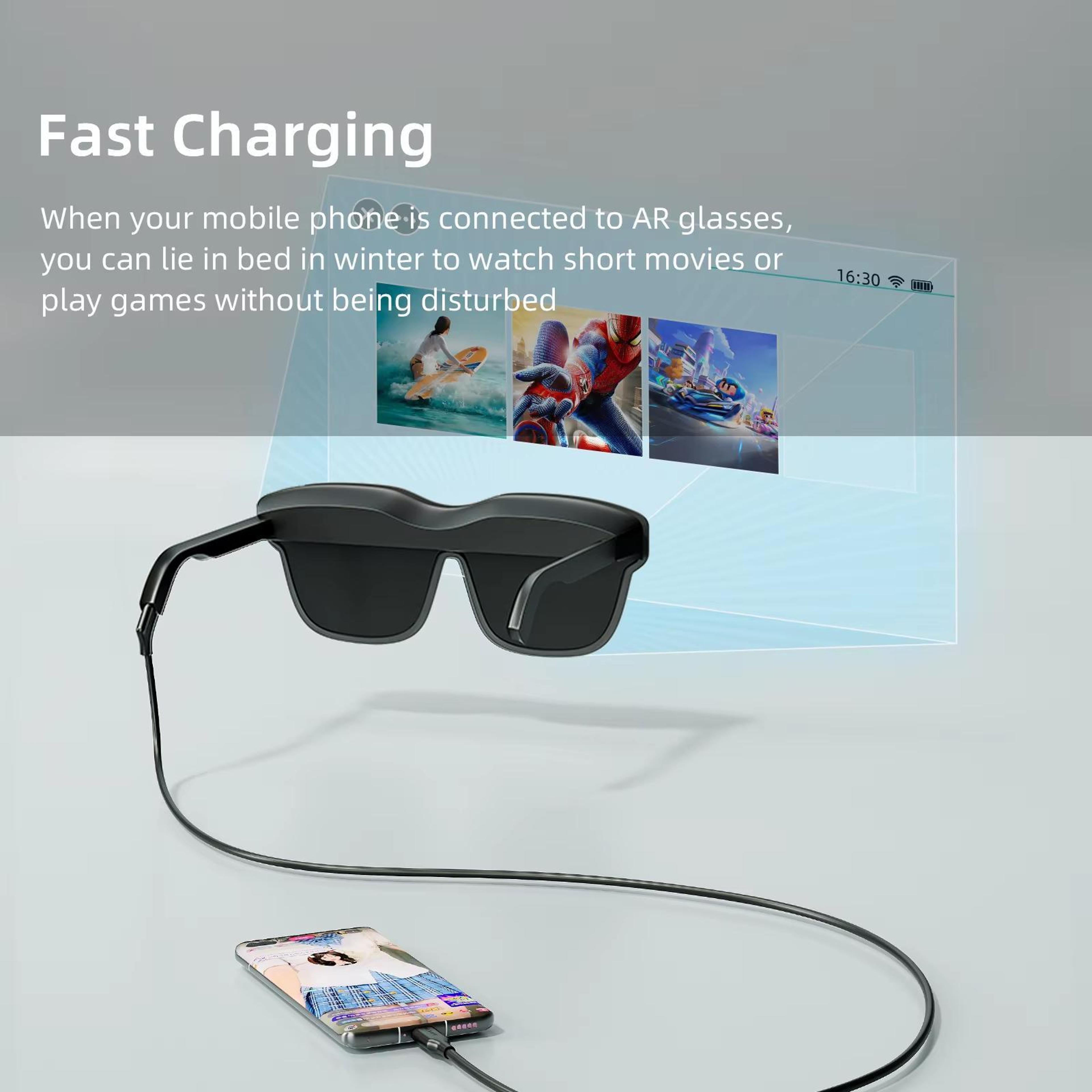 AR VR Glasses USB C Cable With 65W PD 10Gbps Data Transfer And 4K Video 3