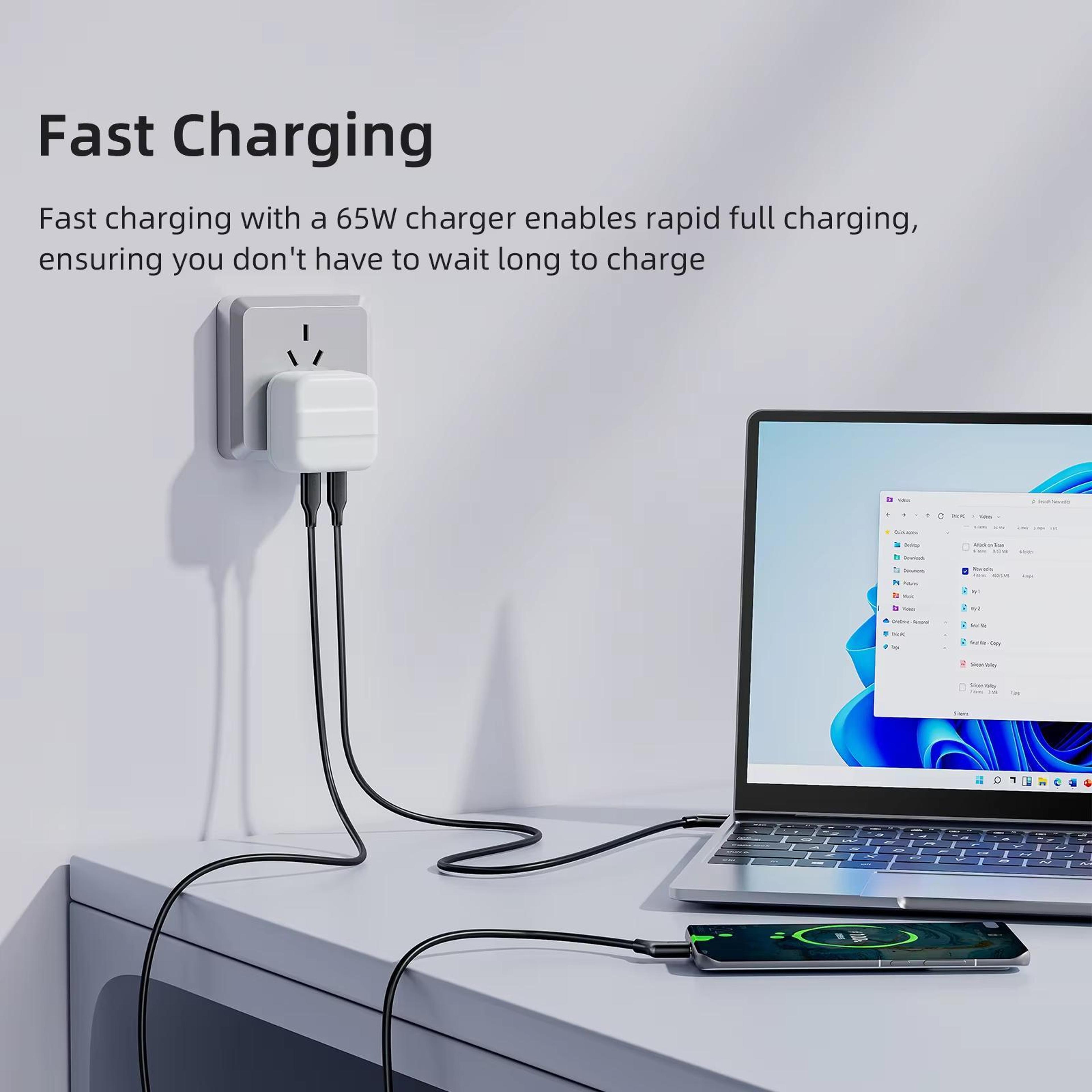 AR VR Glasses USB C Cable With 65W PD 10Gbps Data Transfer And 4K Video 4