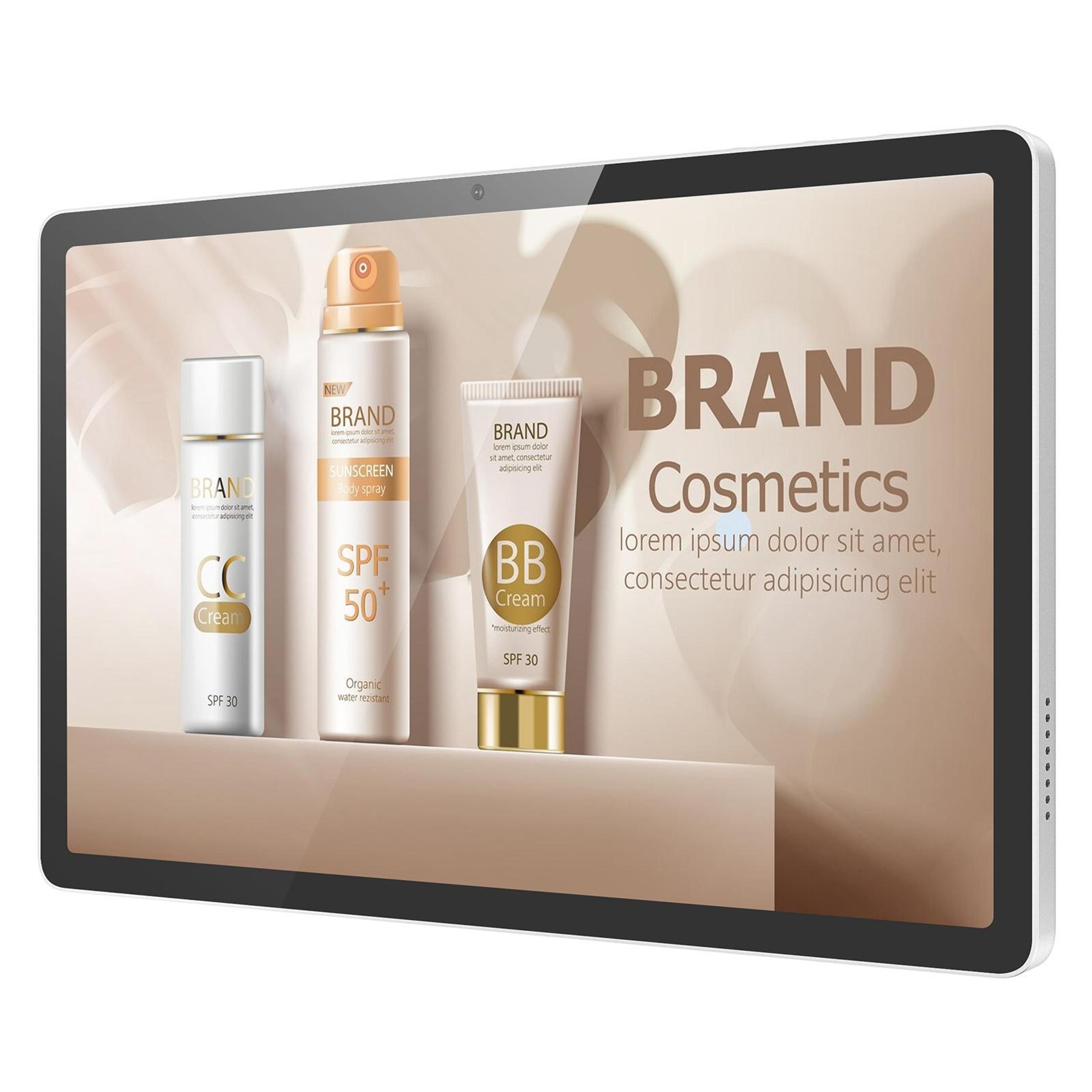 1095 Inch Digital Signage Display With Android 14 Touchscreen And 5MP Camera 0