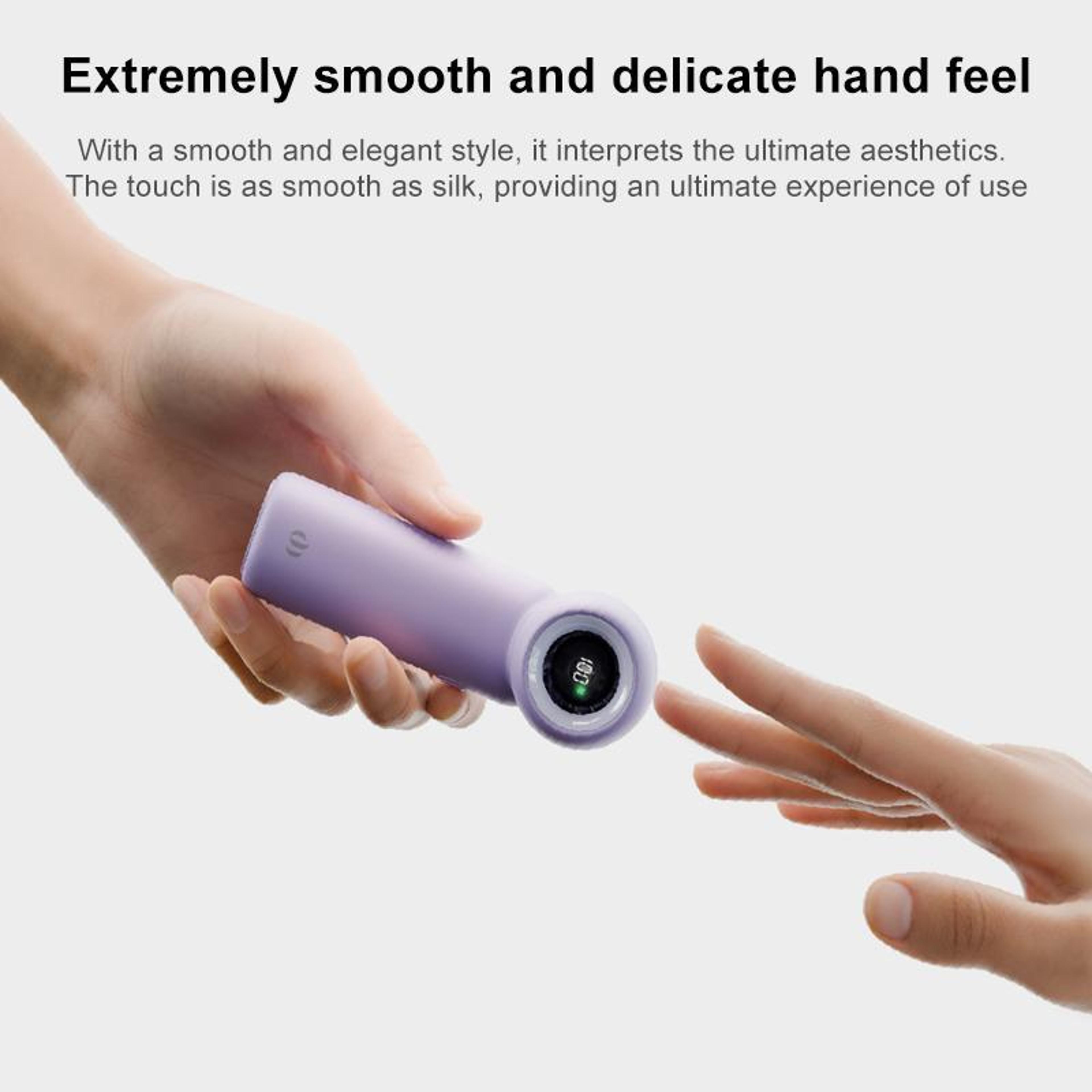 L03 HighSpeed Portable Handheld Fan With Digital Display And 5Speed Rechargeable Cooling 11