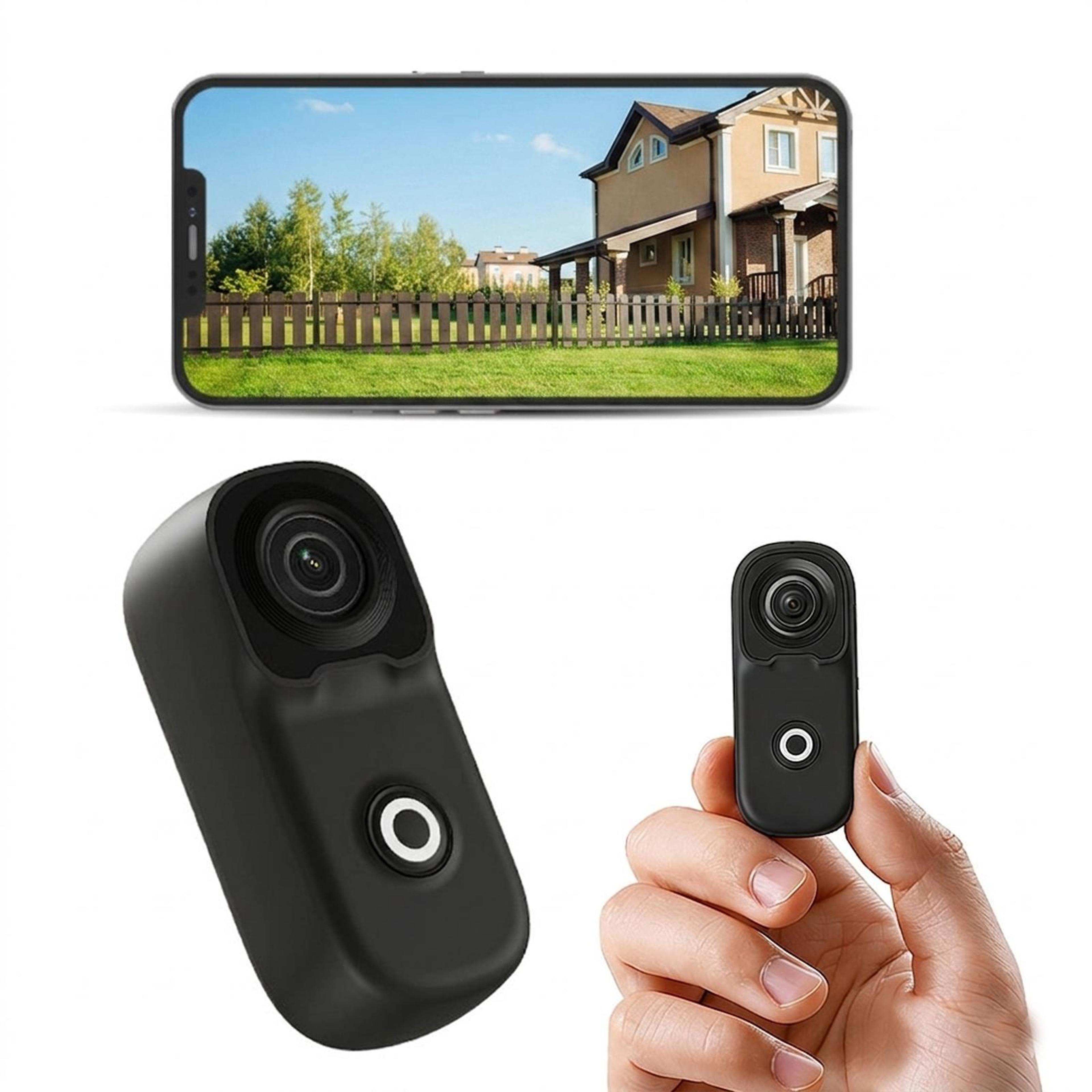MZ02 4K WiFi Thumb Action Camera With Wide Angle Lens And Waterproof Case 0