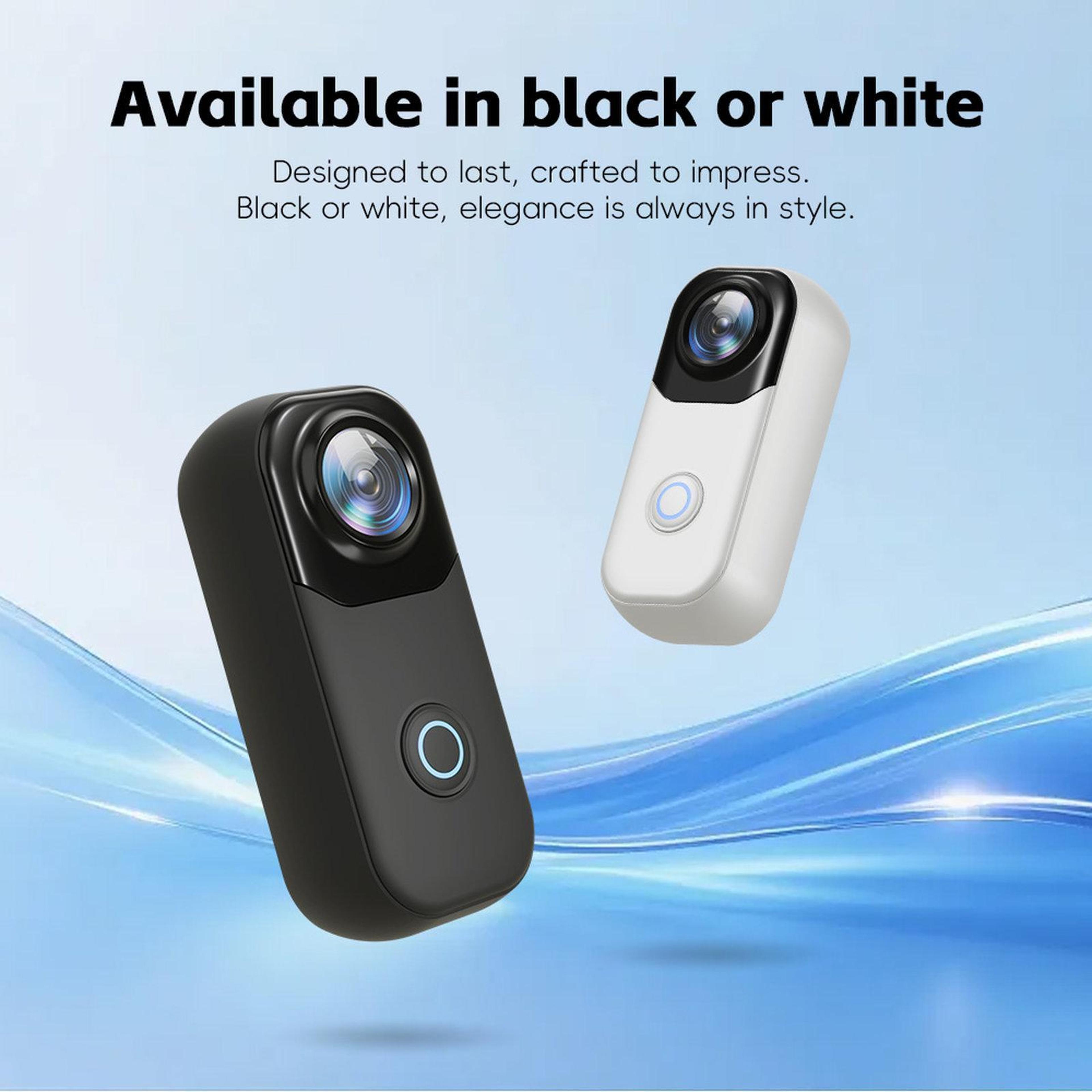 MZ01 4K WiFi Thumb Action Camera With Wide Angle Lens And Waterproof Case 1