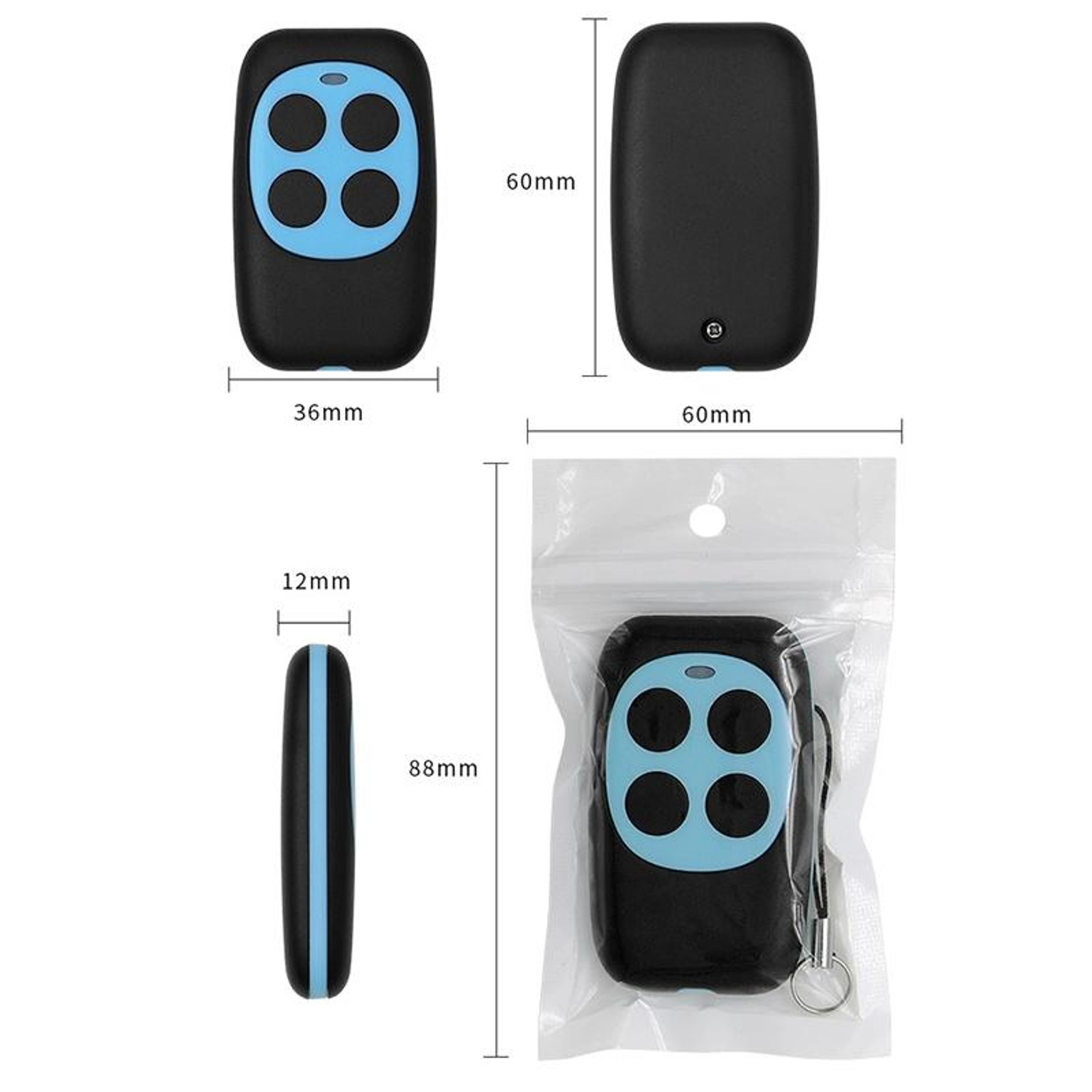 Universal Garage Door Remote Control 4Button Key Fob Cloner 1