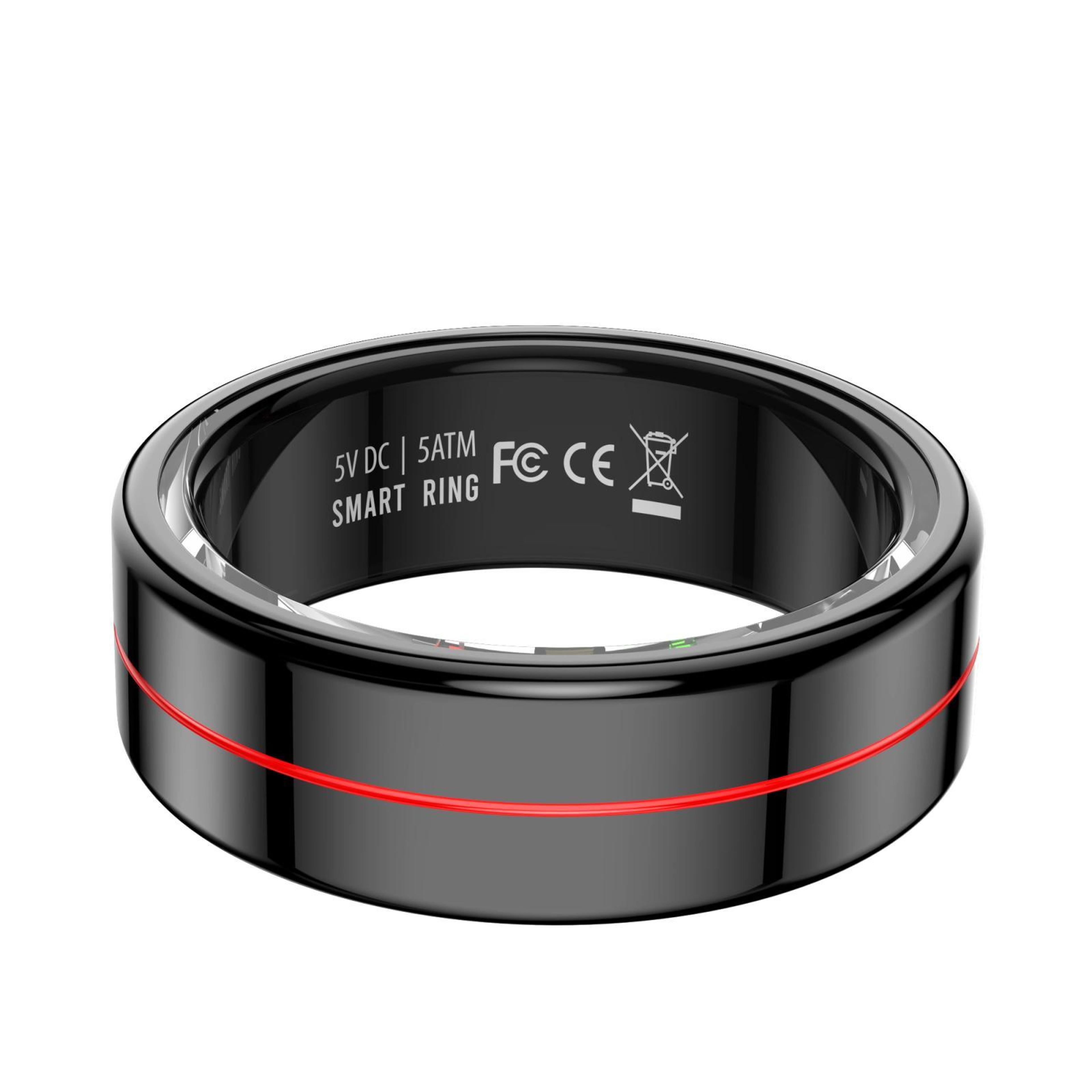 R04 Smart Ring Size 9 With Heart Rate Monitor Sleep Tracking And 5ATM Waterproof Design 1