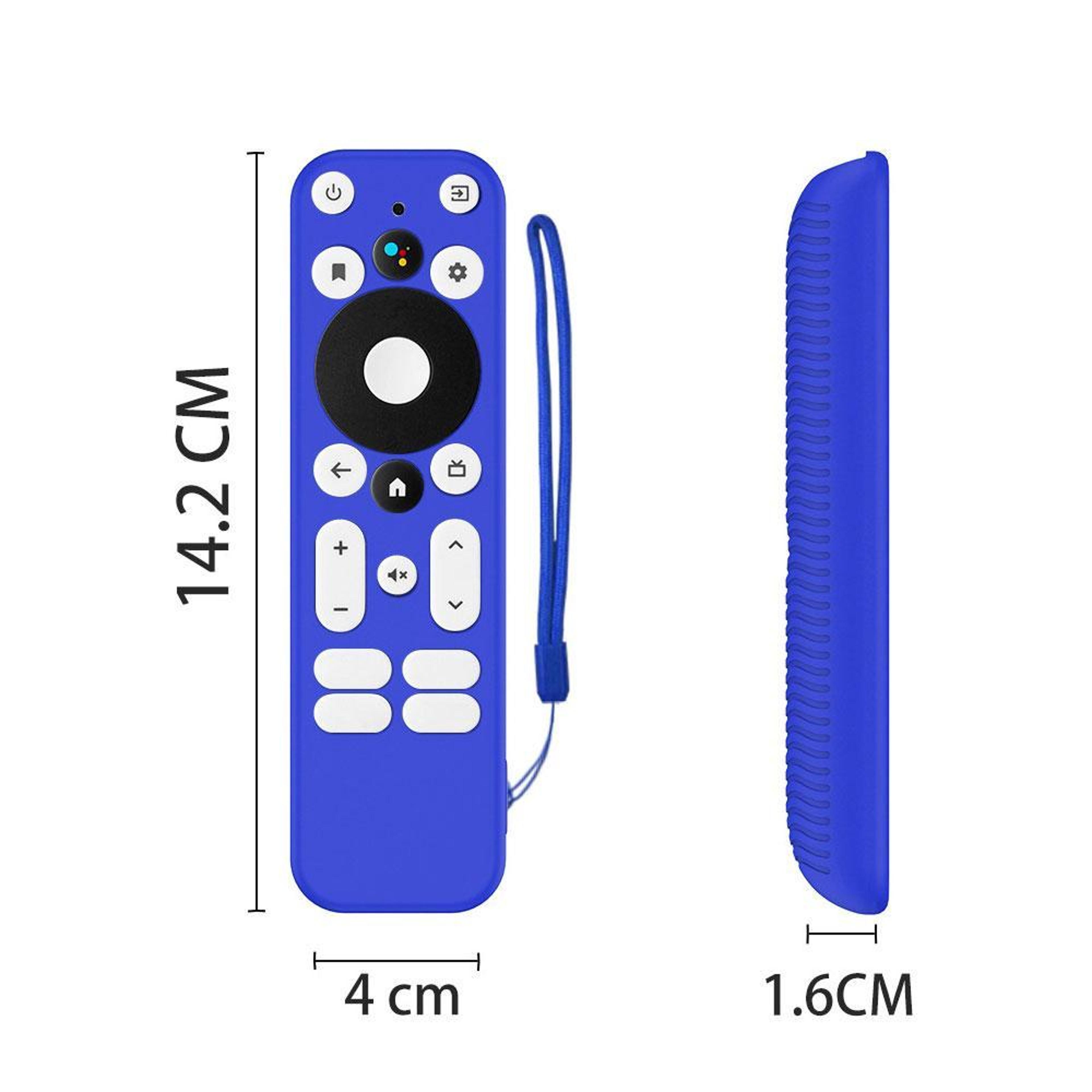 Android TV 4K UHD Remote Control Cover Shockproof Silicone AntiSlip Case 4