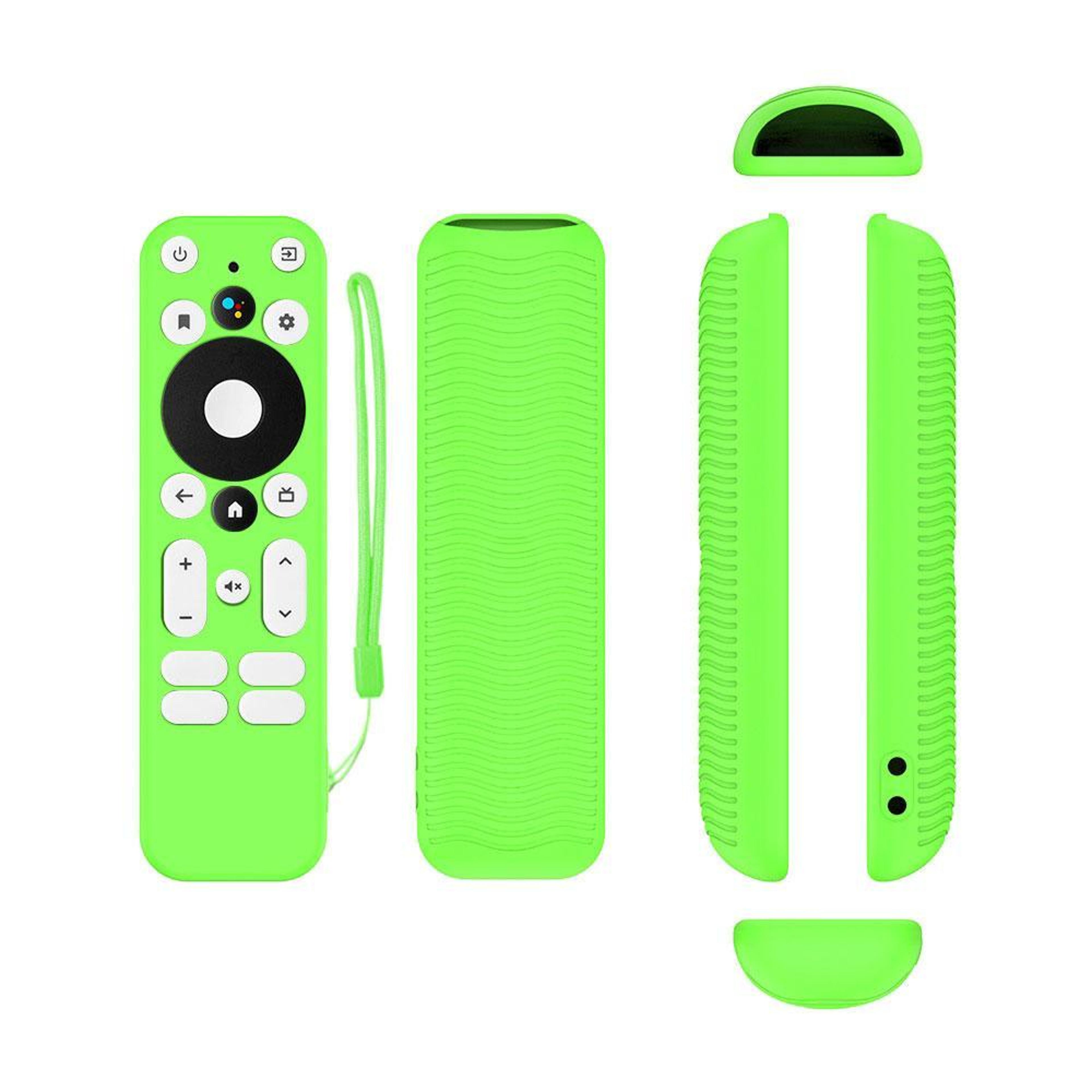 Android TV 4K UHD Remote Control Cover Shockproof Silicone AntiSlip Case 9