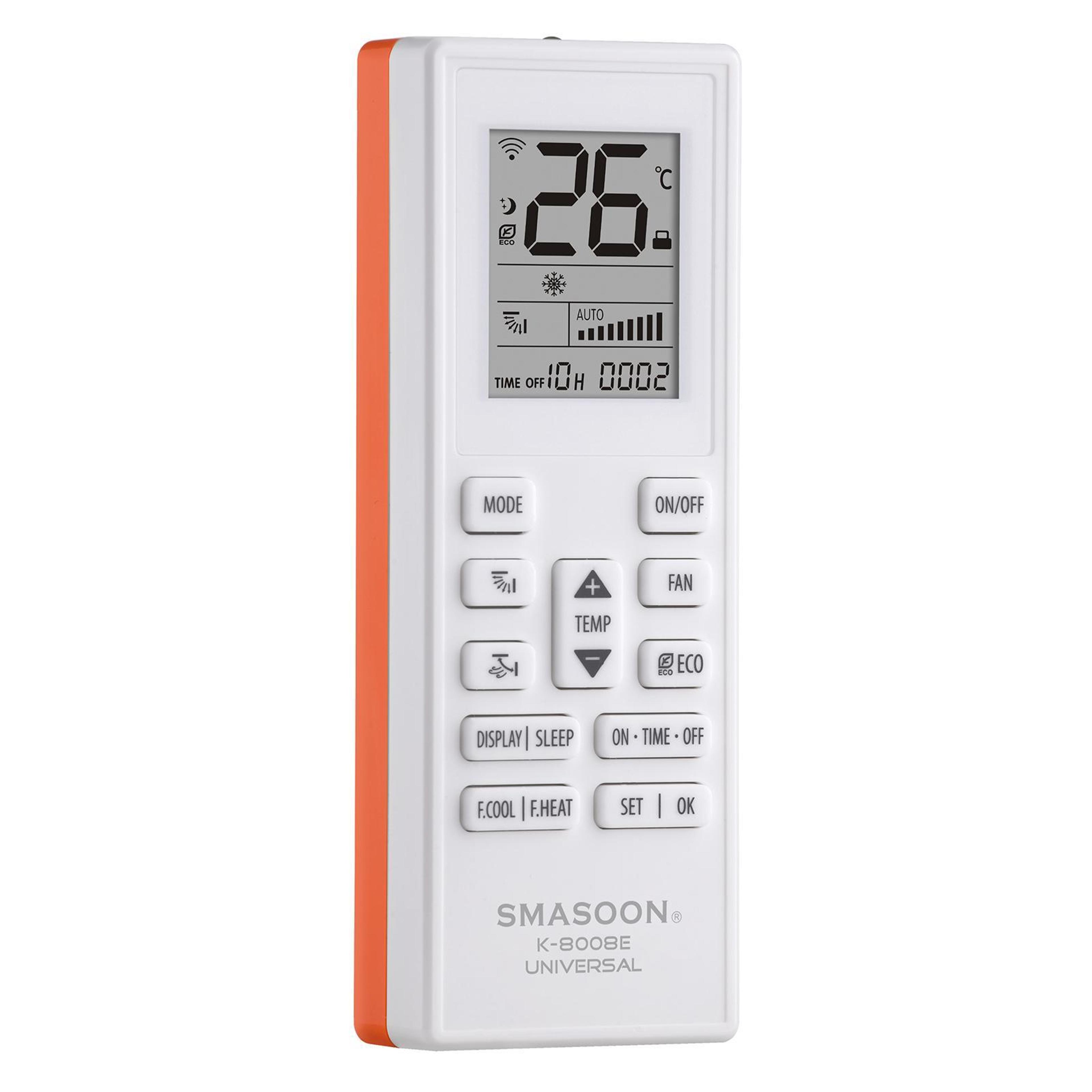 Universal Air Conditioner Remote Control With LCD Display And 8m Range 0