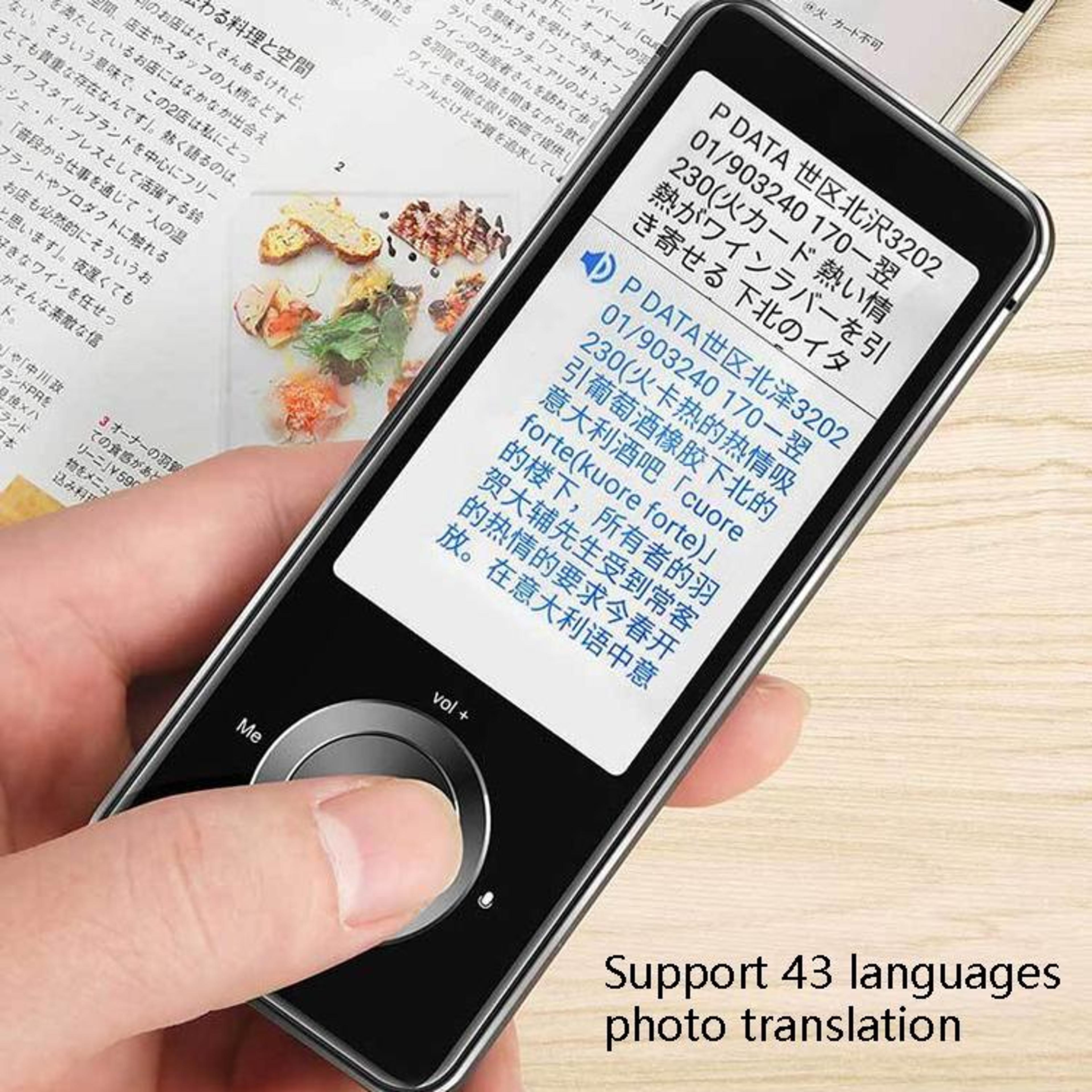 Offline Language Translator Portable Voice Translator Device For Travel 4