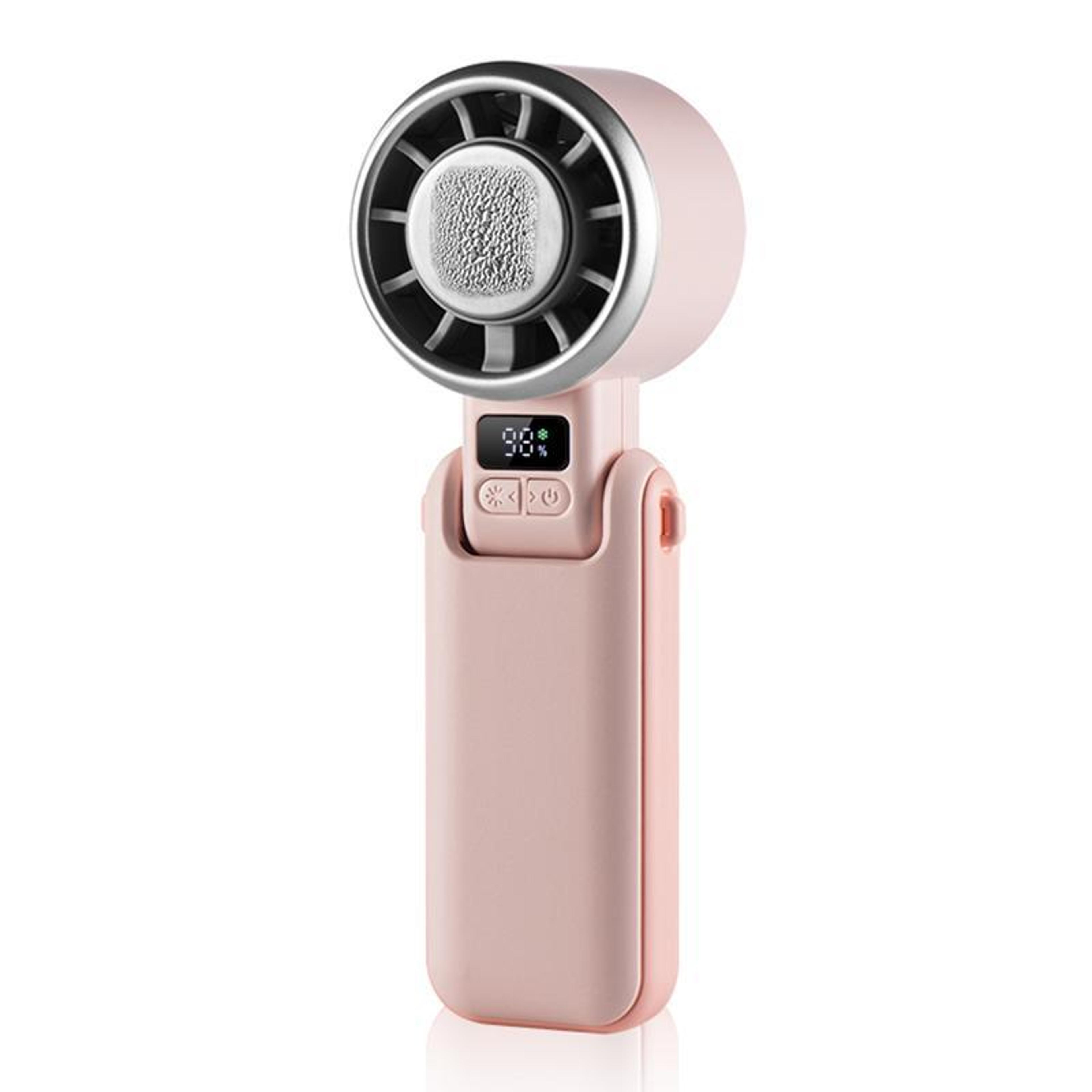Handheld Cooling Fan With Semiconductor Cooling Digital Display 12