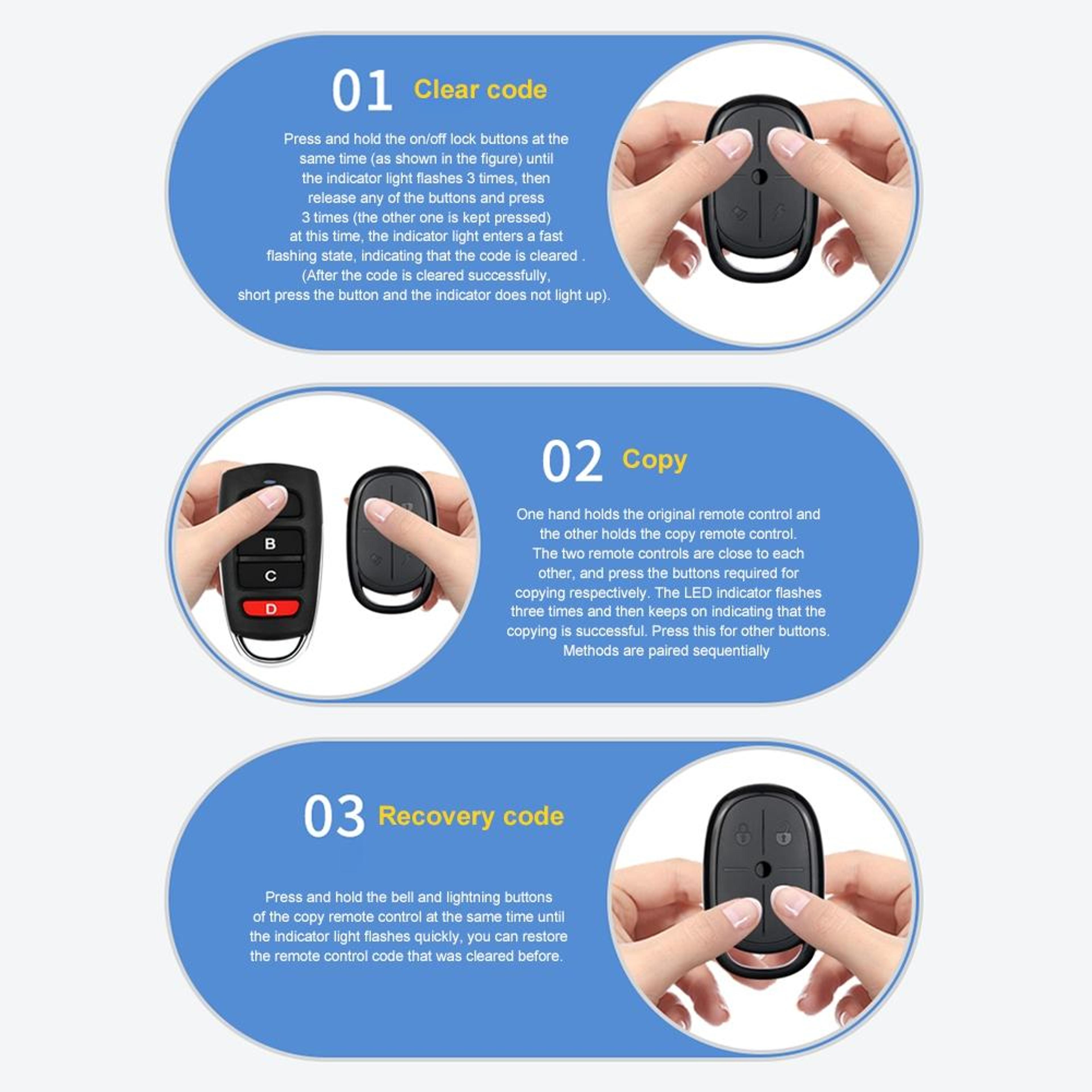 4Button Garage Door Remote And Remote Control Duplicator 6