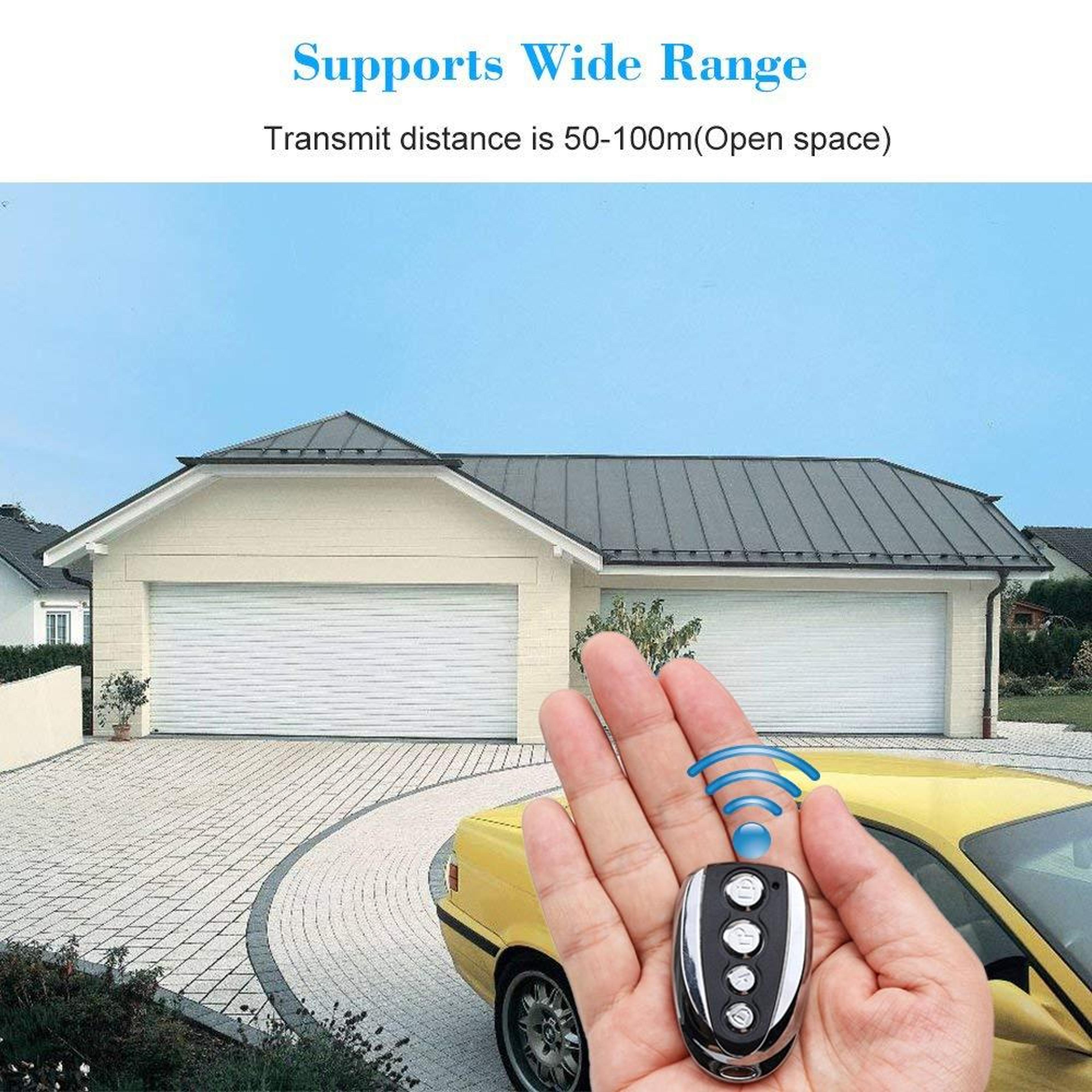 K18 315MHz Garage Door Remote Universal Copy Remote For Gates And Rolling Shutters 3