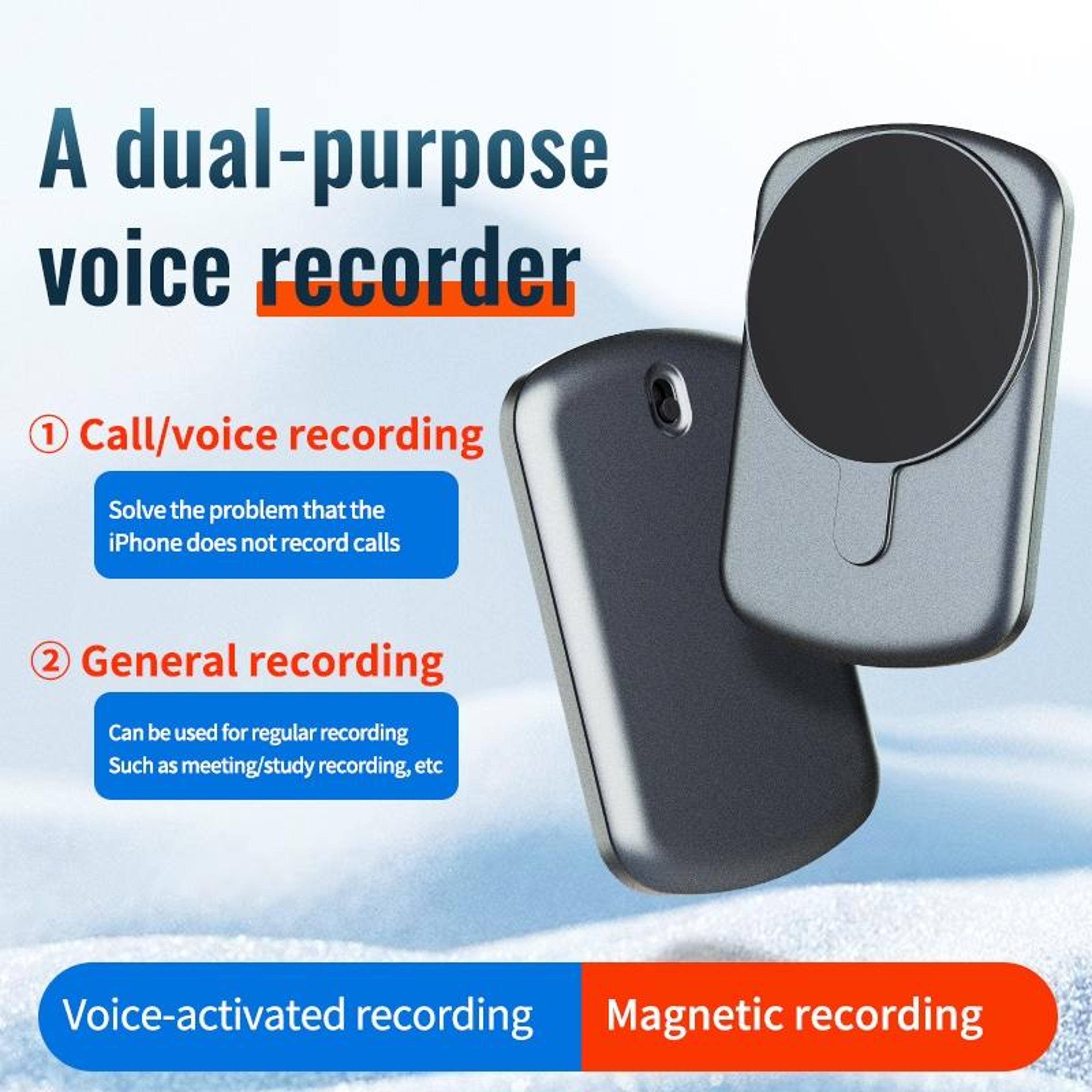 A1 Strong Magnetic Mobile Call Voice Recorder 3